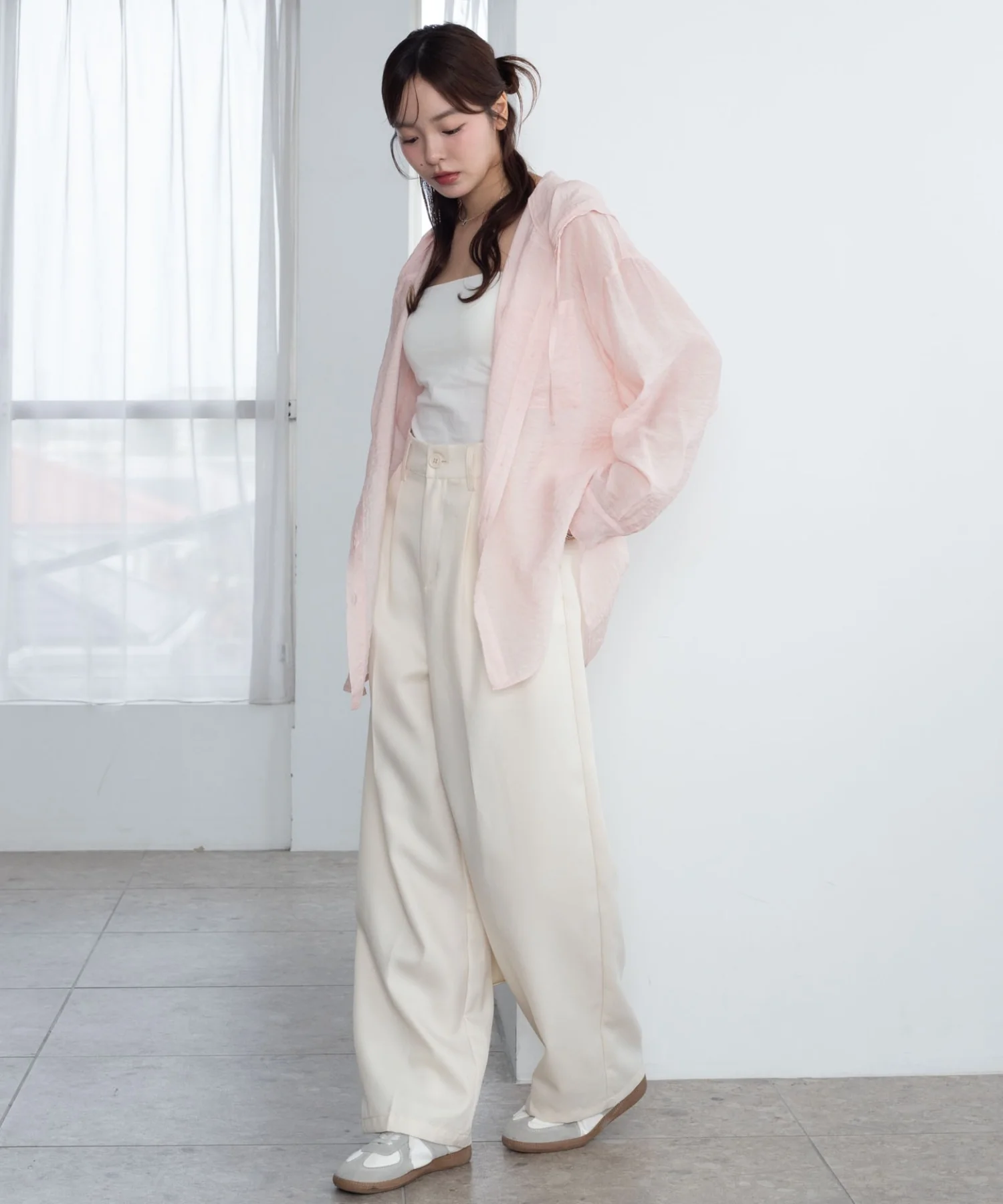 シアーフードシャツ - Image 18