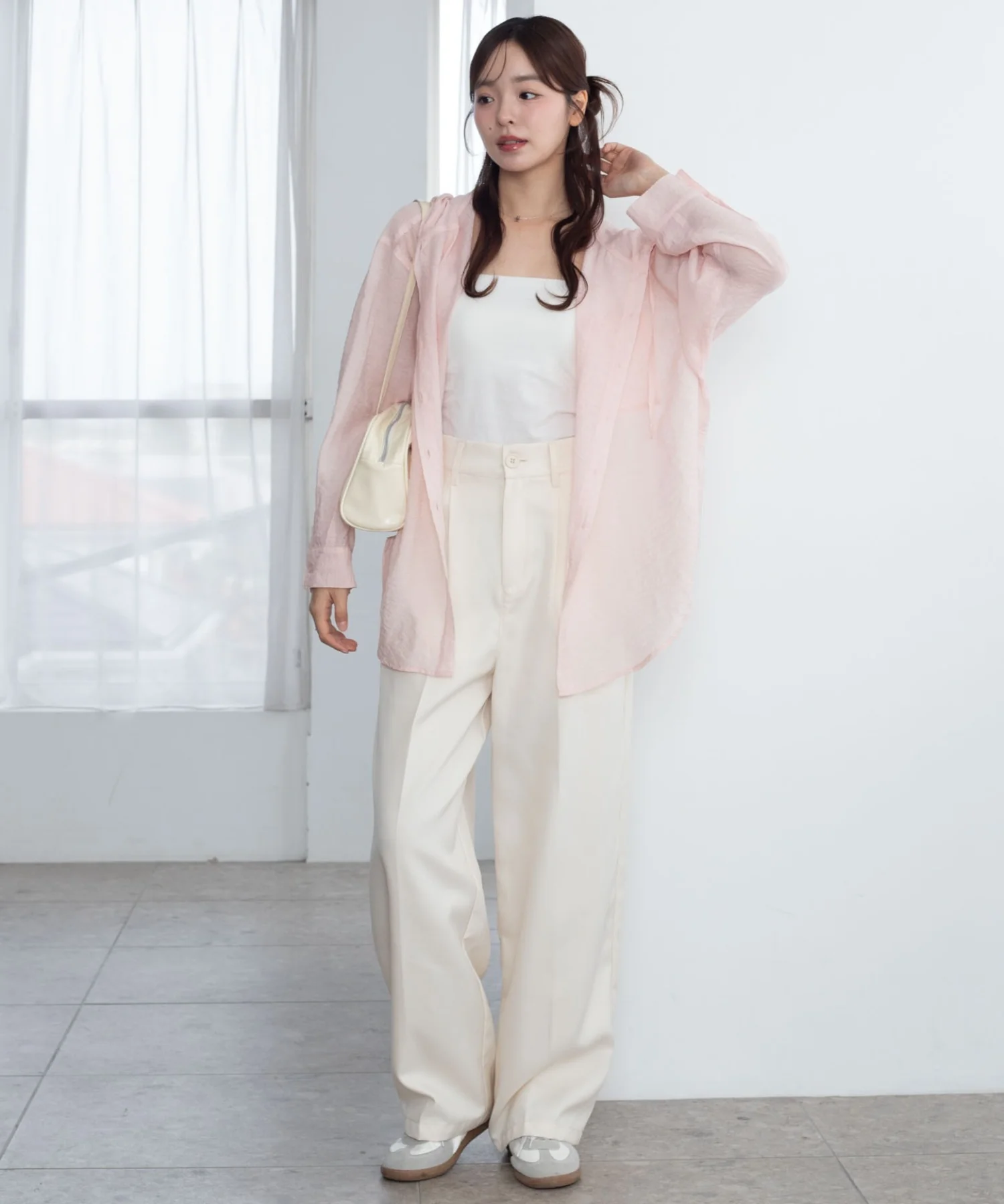 シアーフードシャツ - Image 7