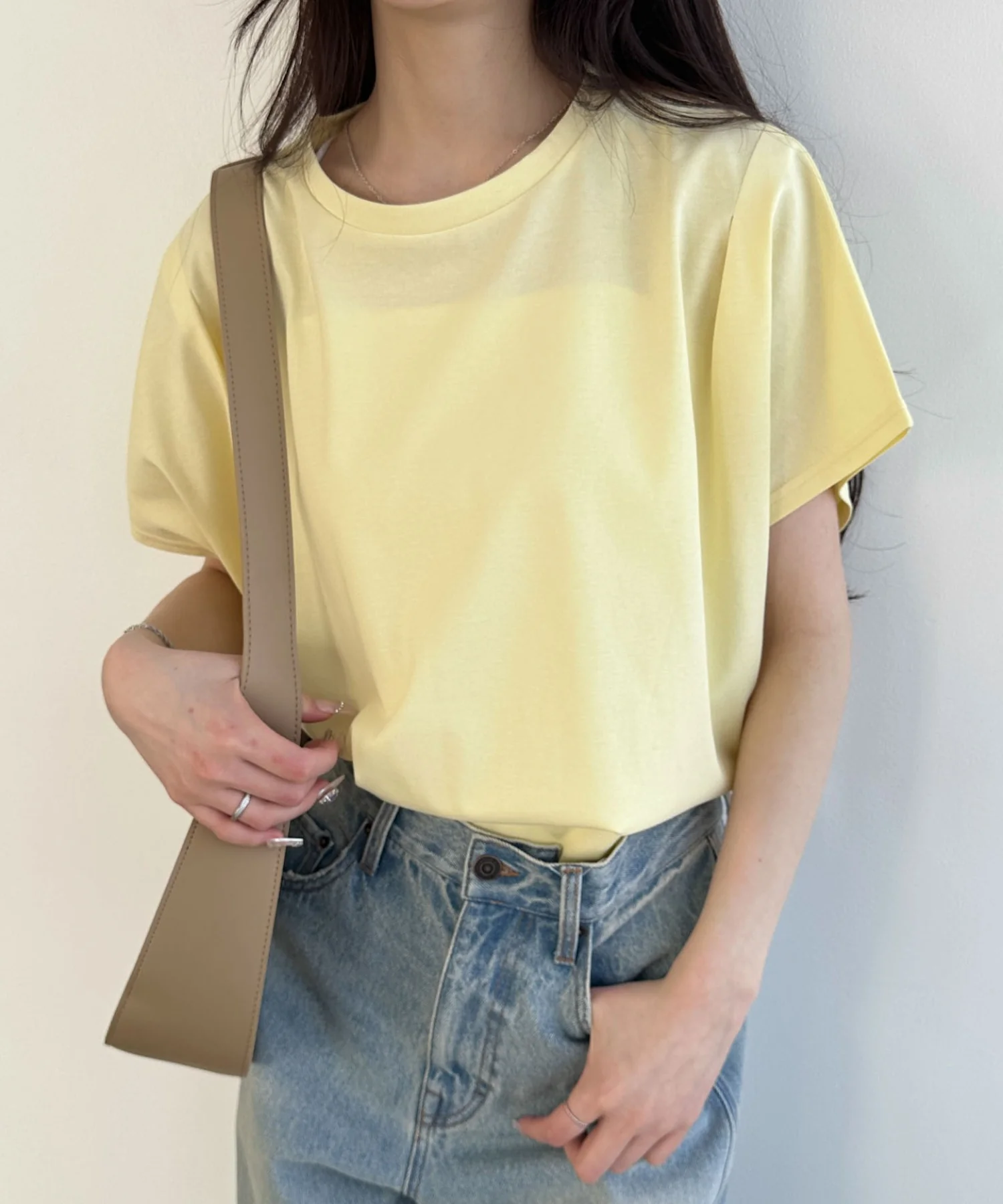 接触冷感フレンチスリーブT - Image 18