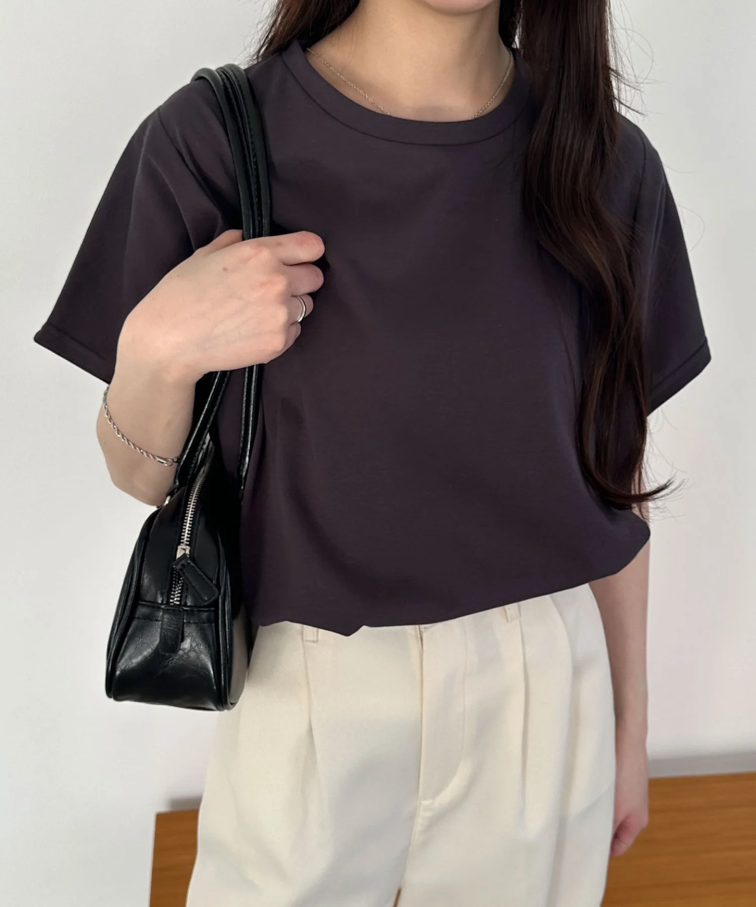 接触冷感フレンチスリーブT - Image 29