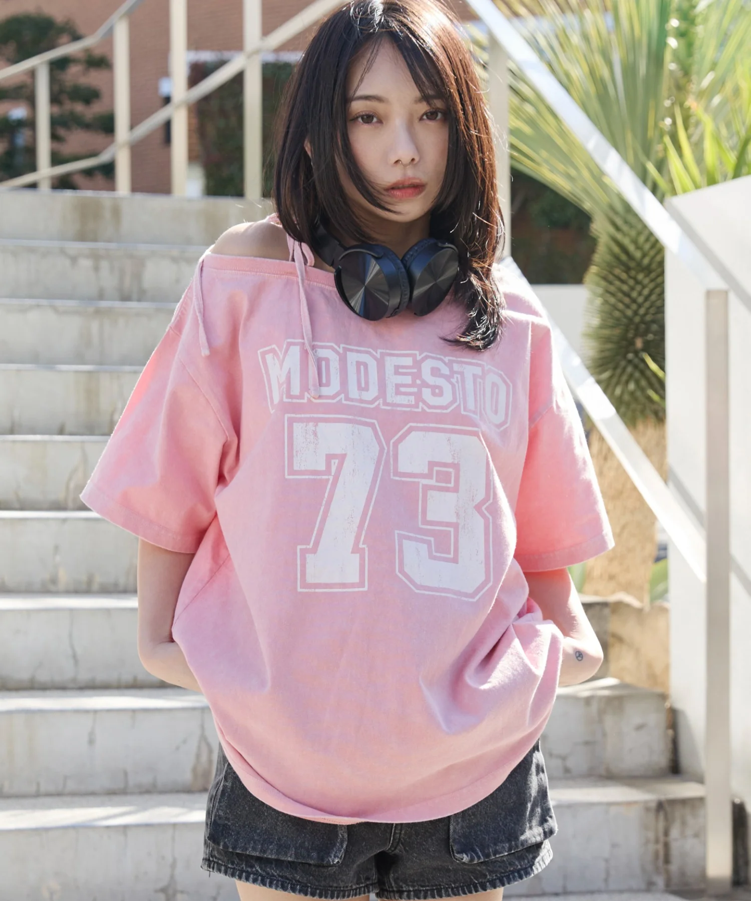 ２WAYグラフィックワンショルBIGT - Image 5