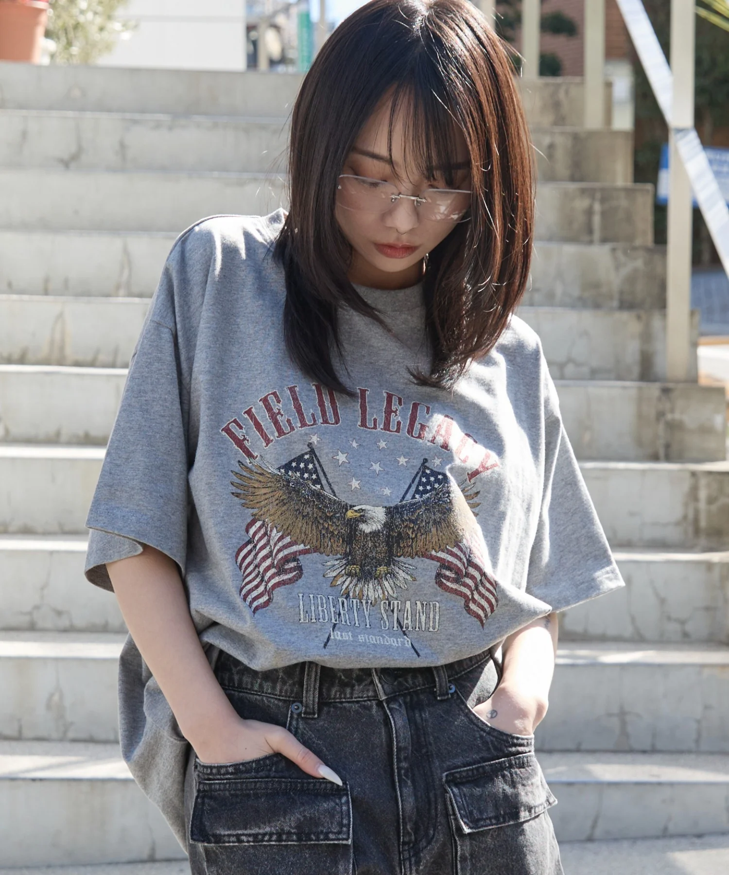 ヴィンテージウォッシュグラフィックBIGT - Image 5