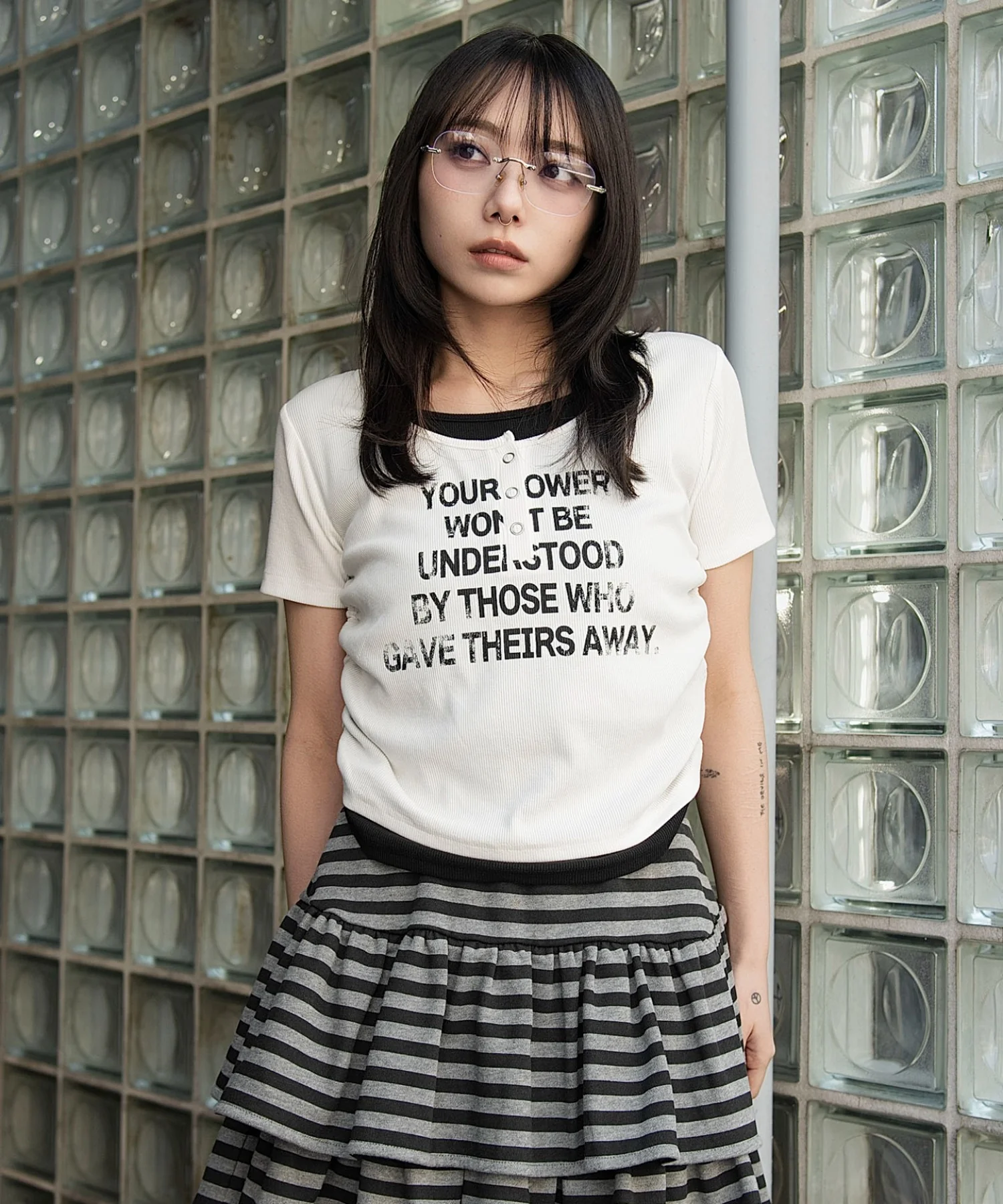 レイヤードグラフィックT - Image 8