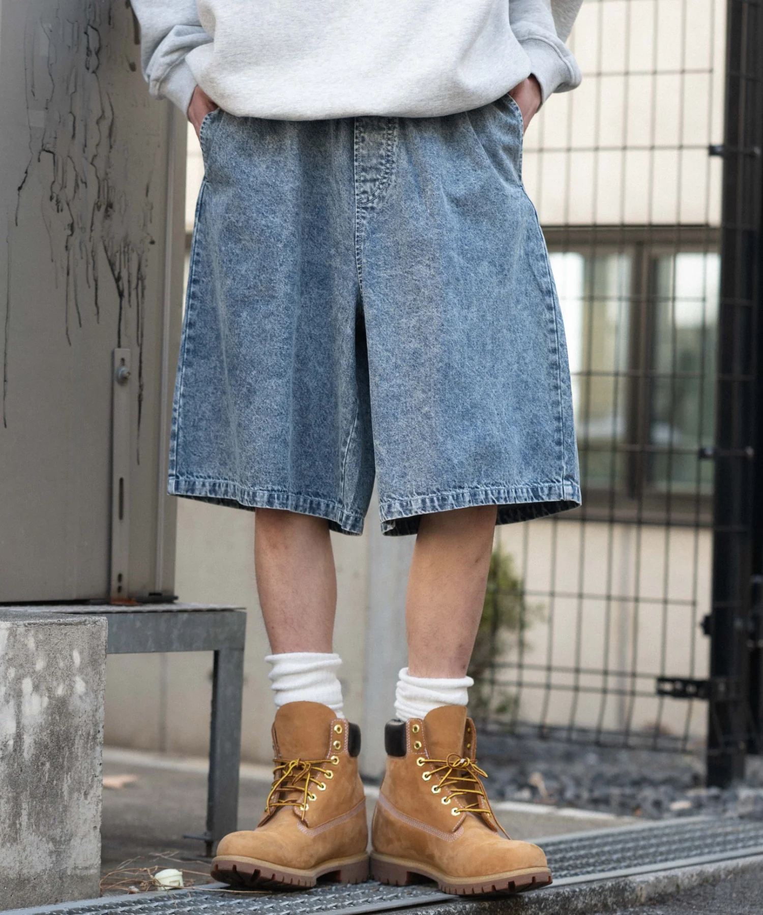 イージーコットンハーフパンツ - Image 2