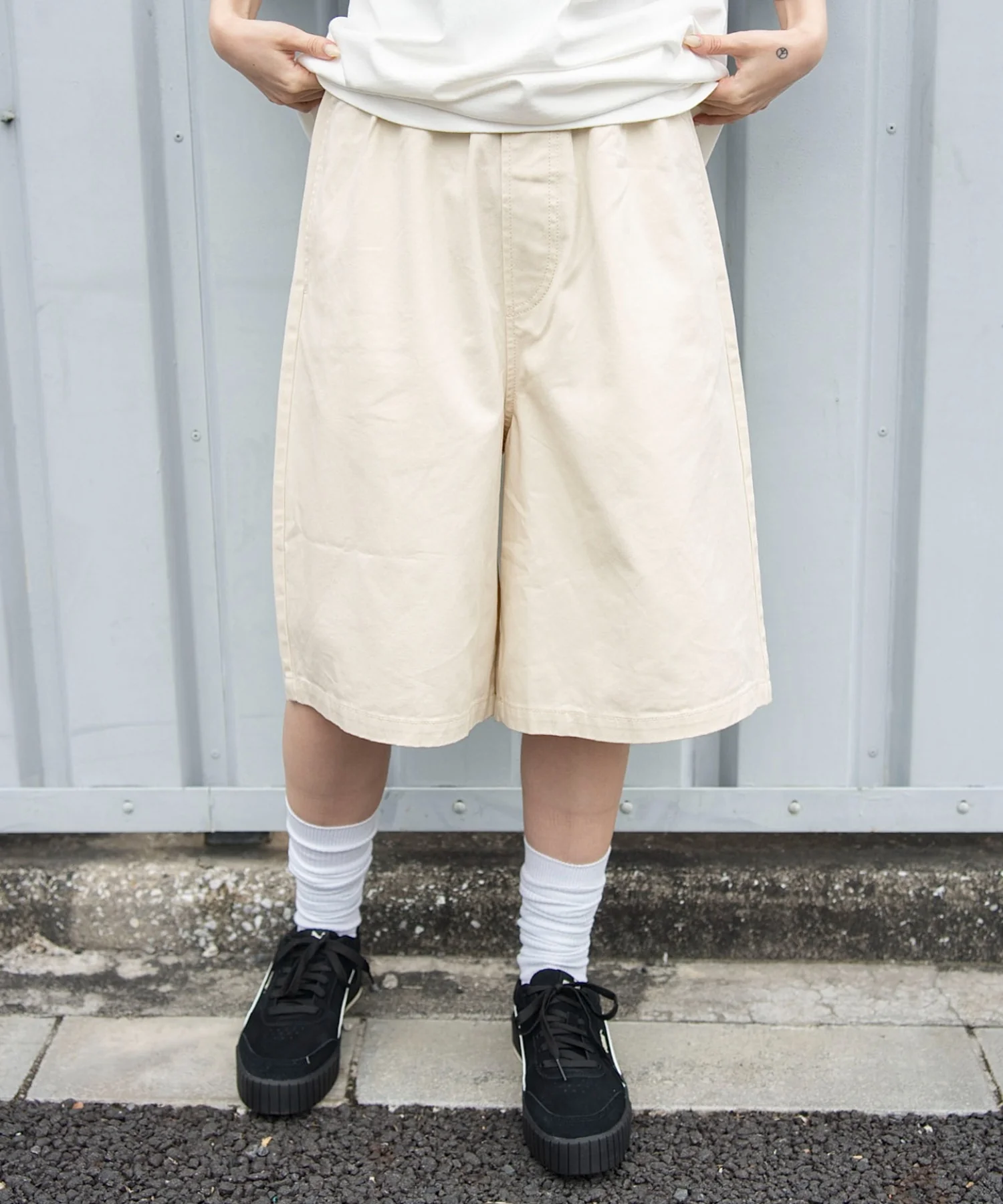 イージーコットンハーフパンツ - Image 4