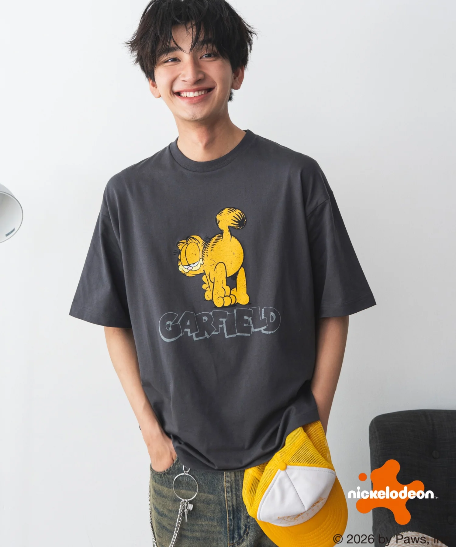 GARFIELDグラフィックT(SS) - Image 2