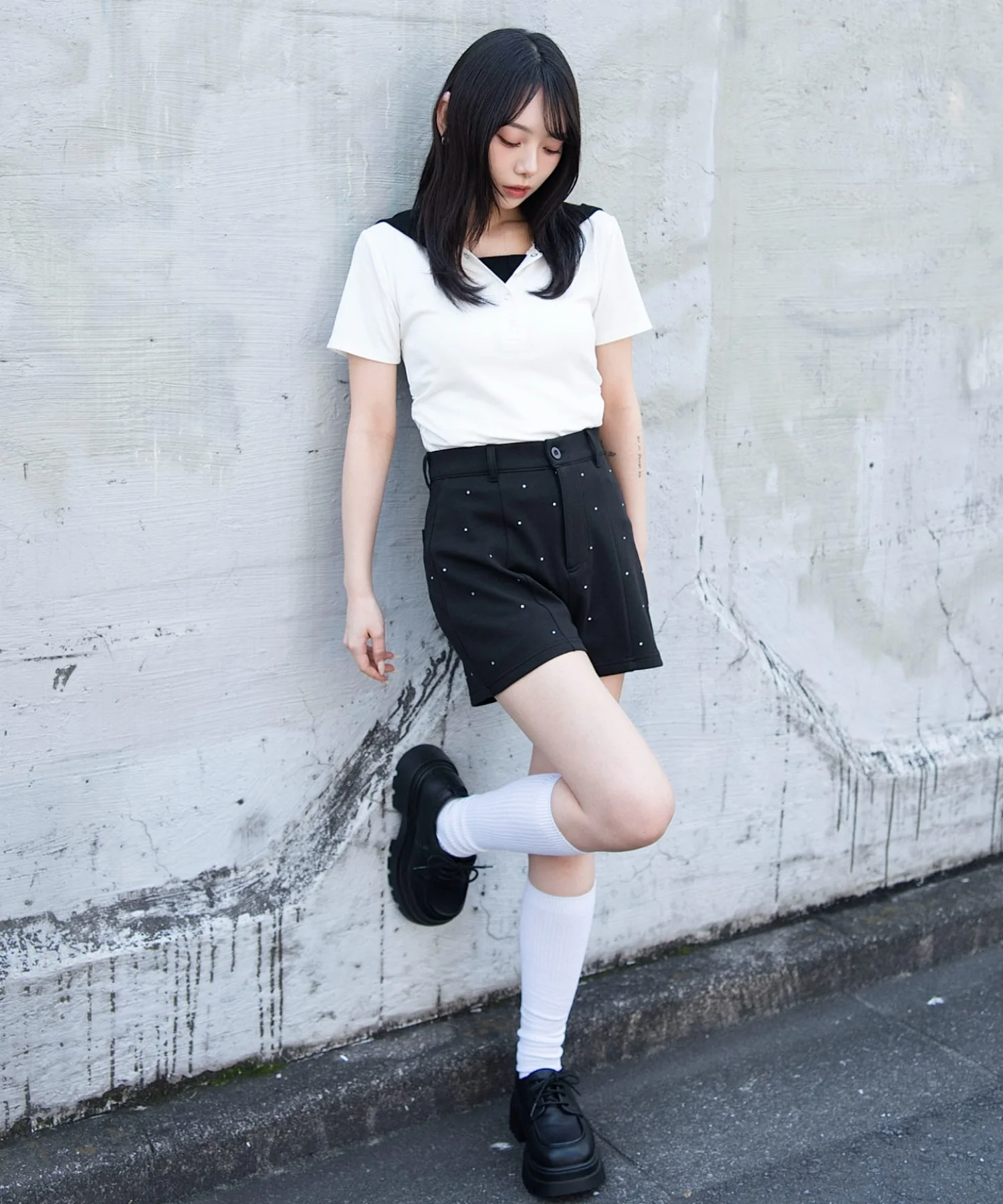 ラインストーンマイクロショートパンツ - Image 10