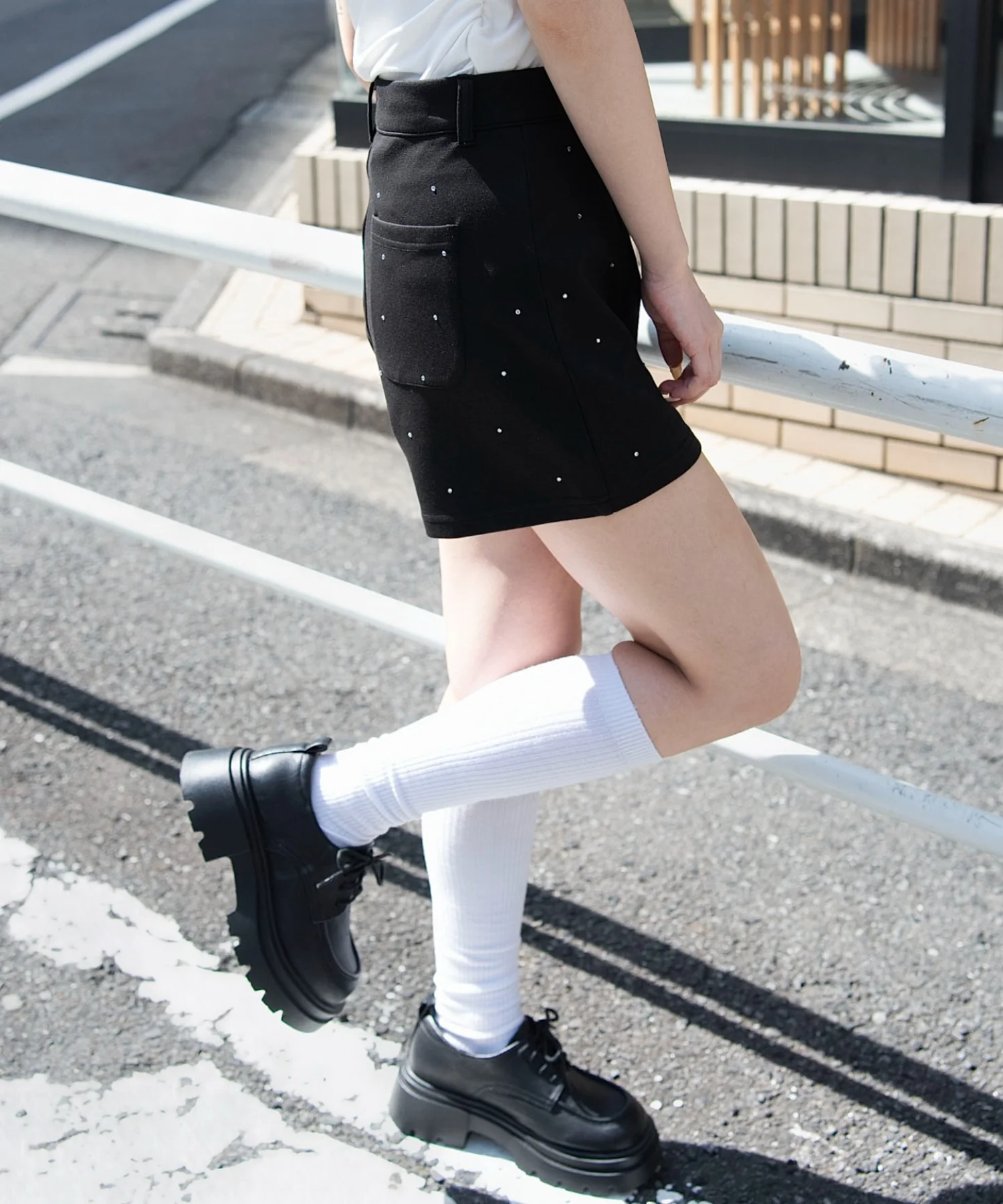 ラインストーンマイクロショートパンツ - Image 8