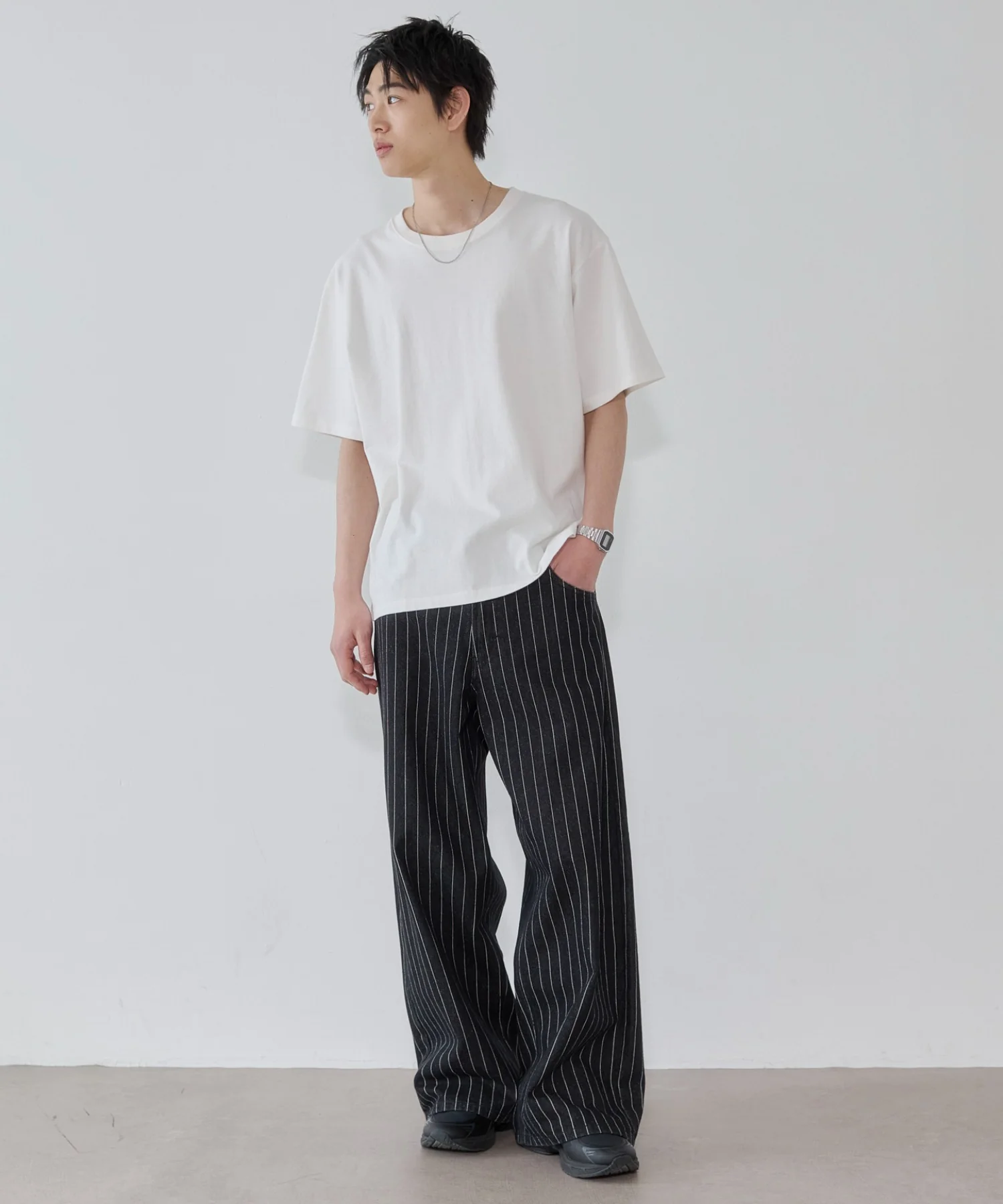 コットンクルーネックT(SS) - Image 4