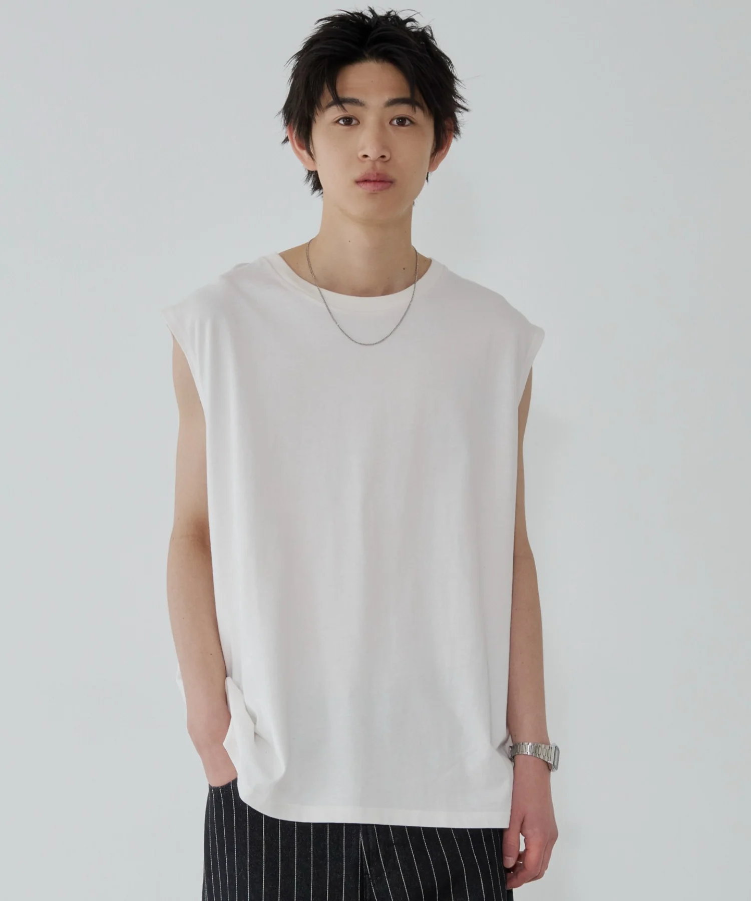 コットンクルーネックT（NS） - Image 11