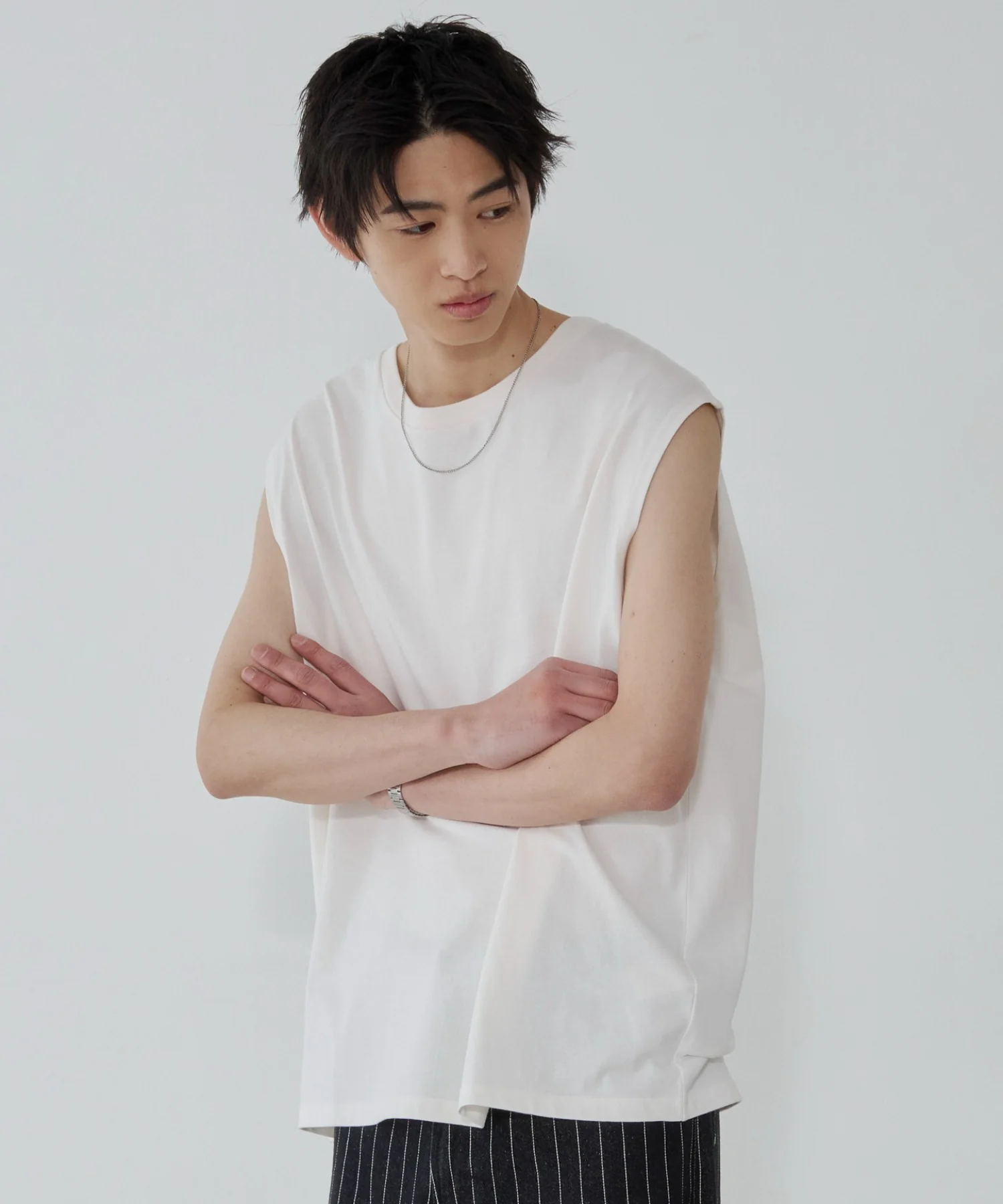 コットンクルーネックT（NS） - Image 14