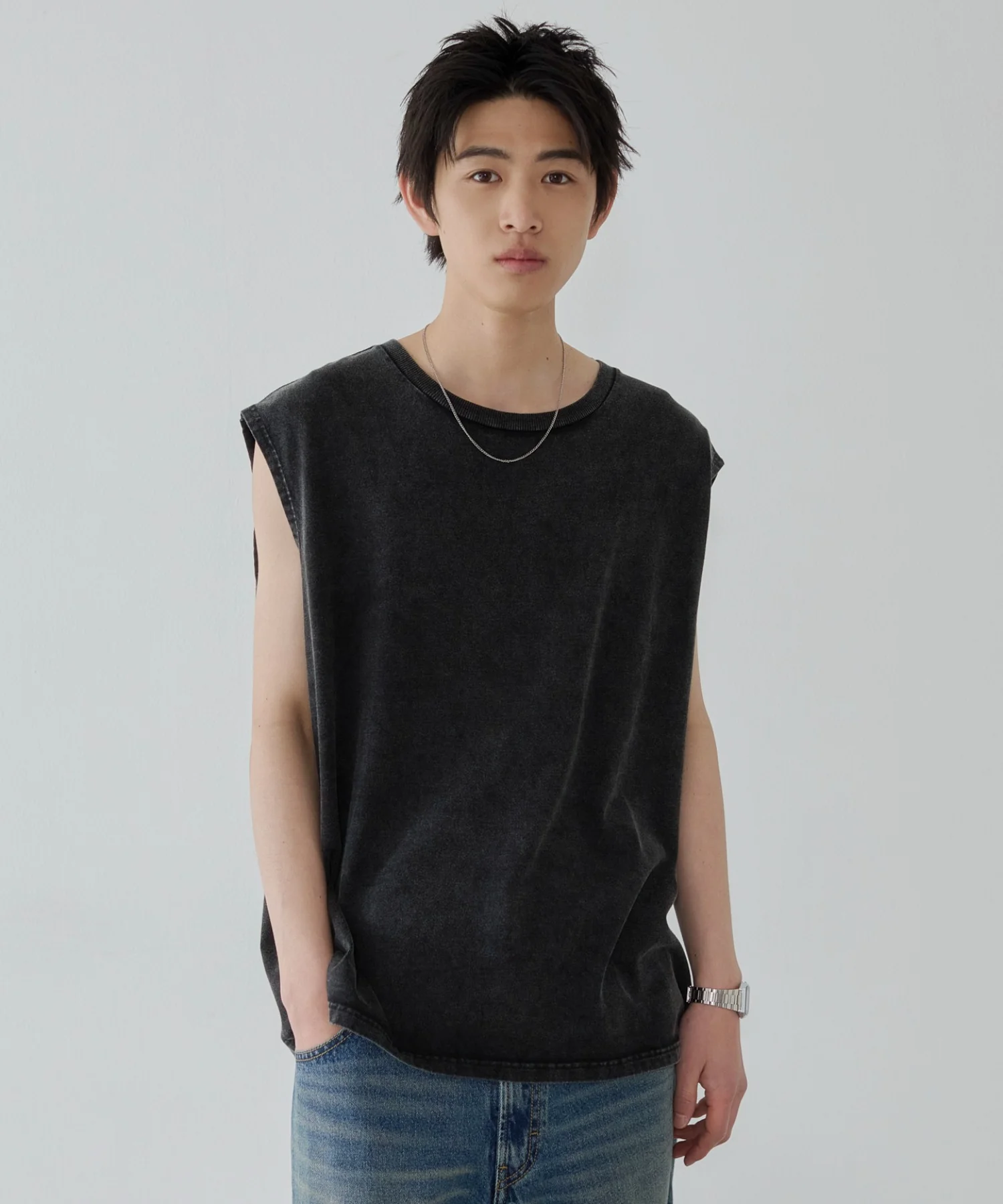 コットンクルーネックT（NS） - Image 16