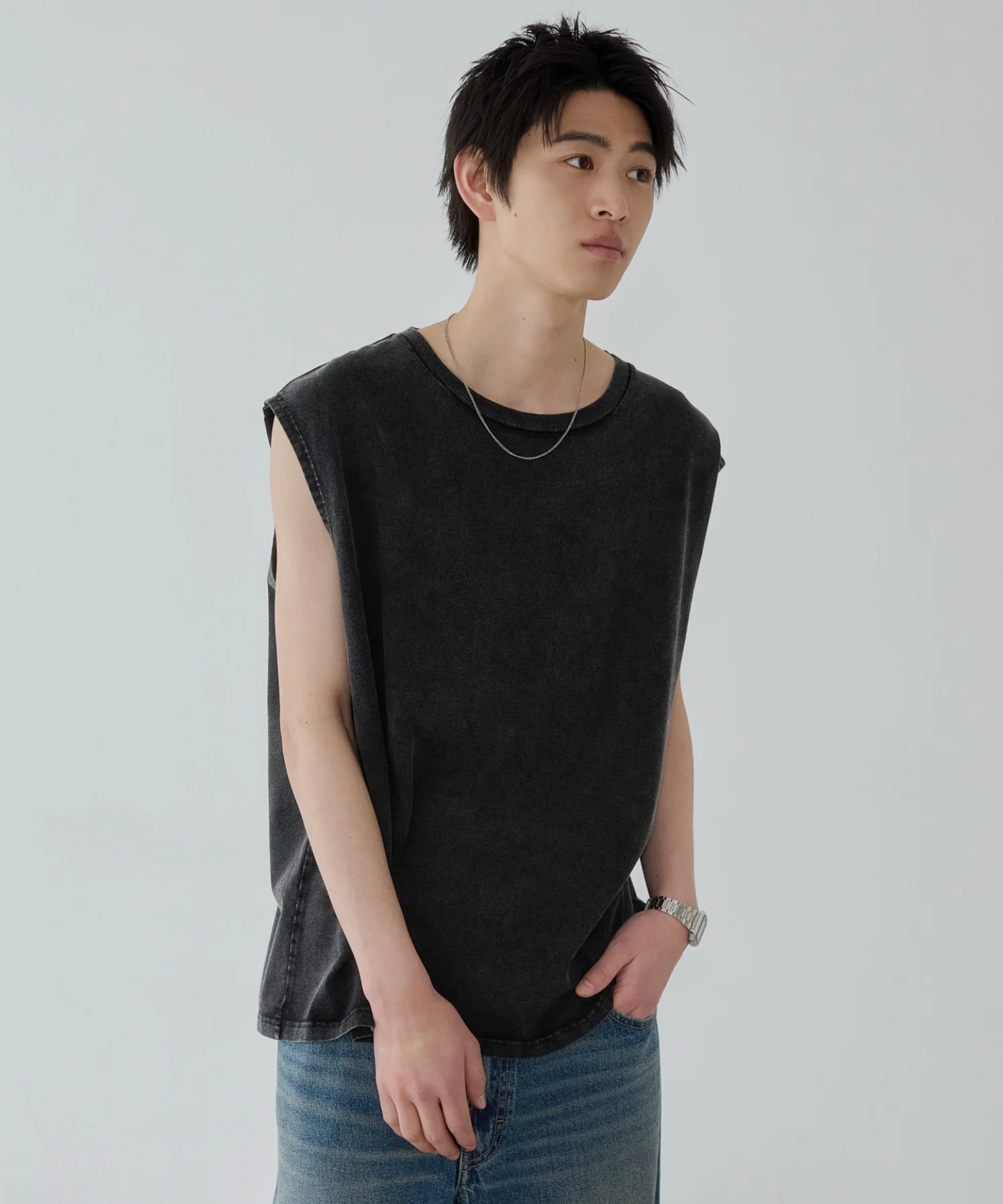 コットンクルーネックT（NS） - Image 17