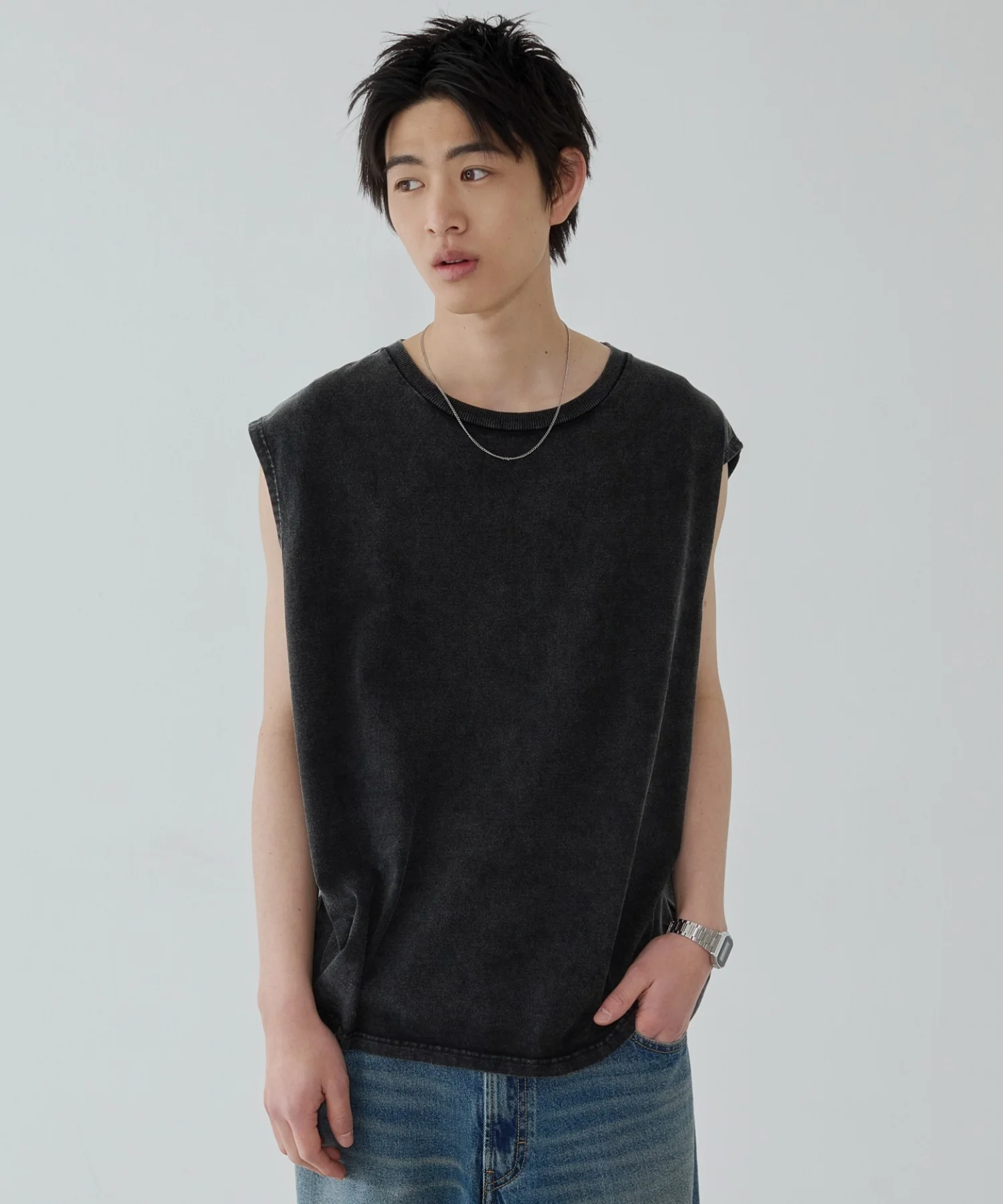 コットンクルーネックT（NS） - Image 18