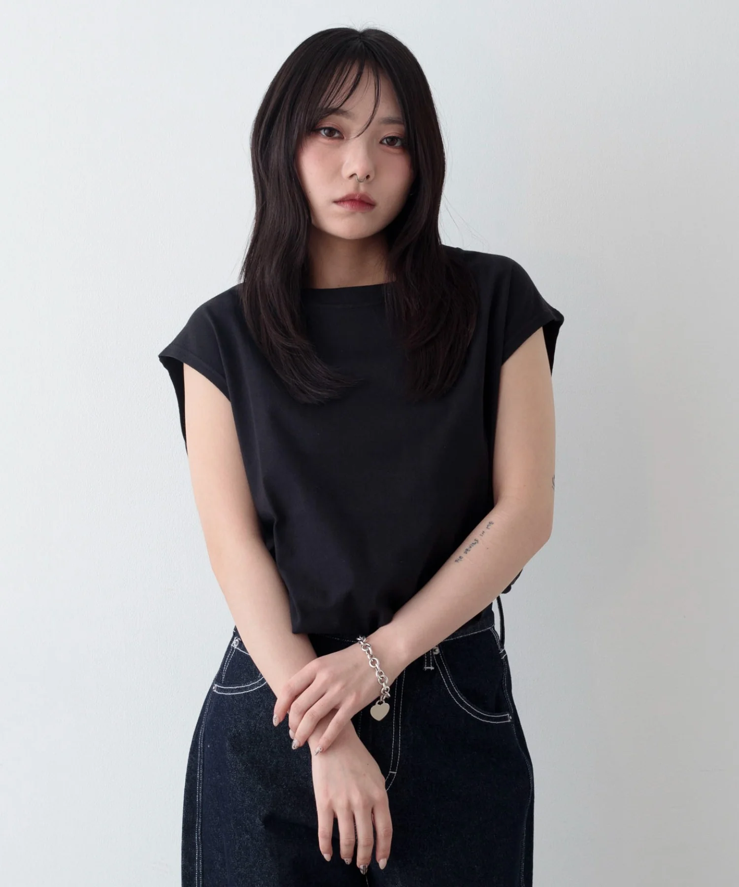 コットンクルーネックT（NS） - Image 3