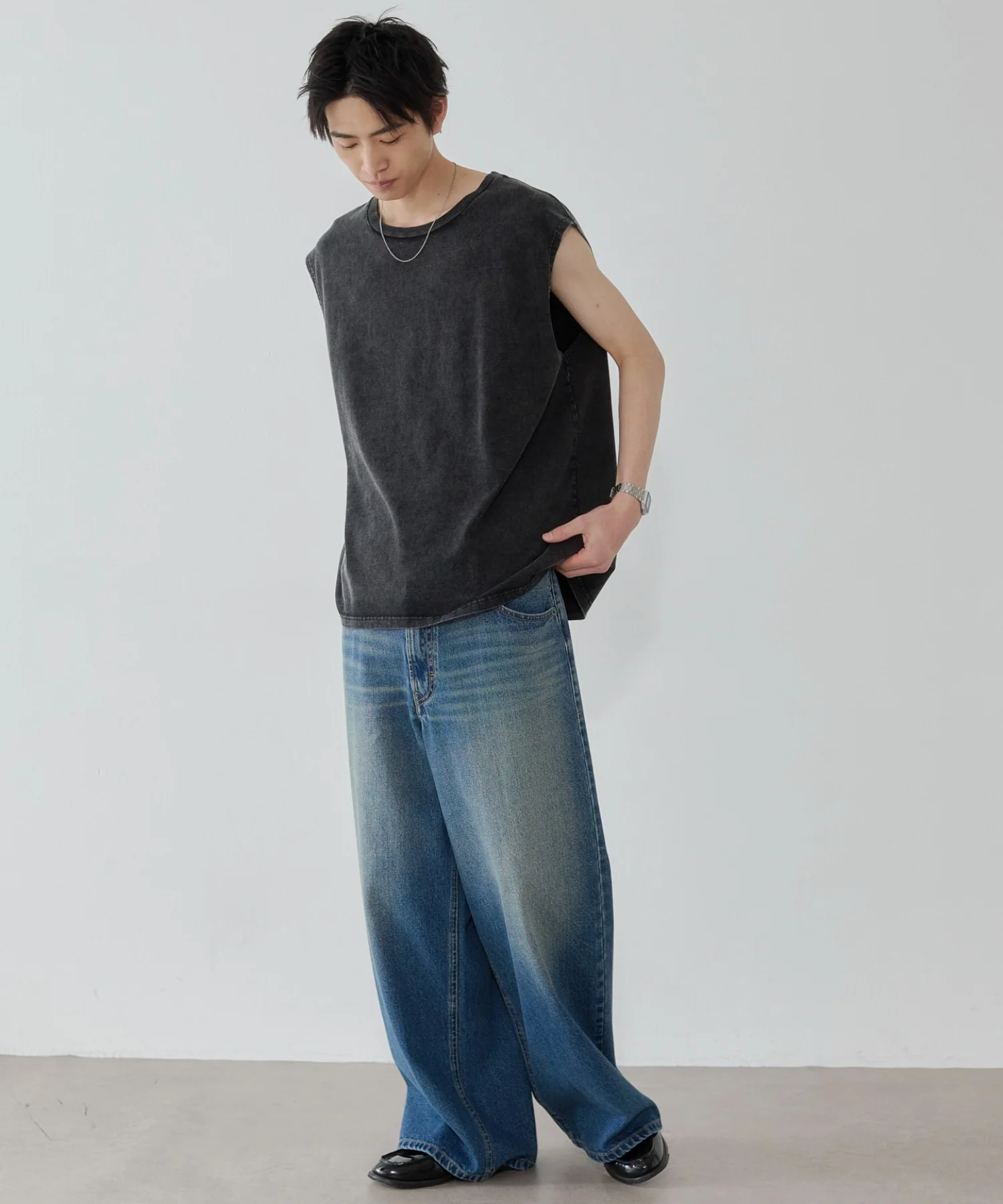 コットンクルーネックT（NS） - Image 5