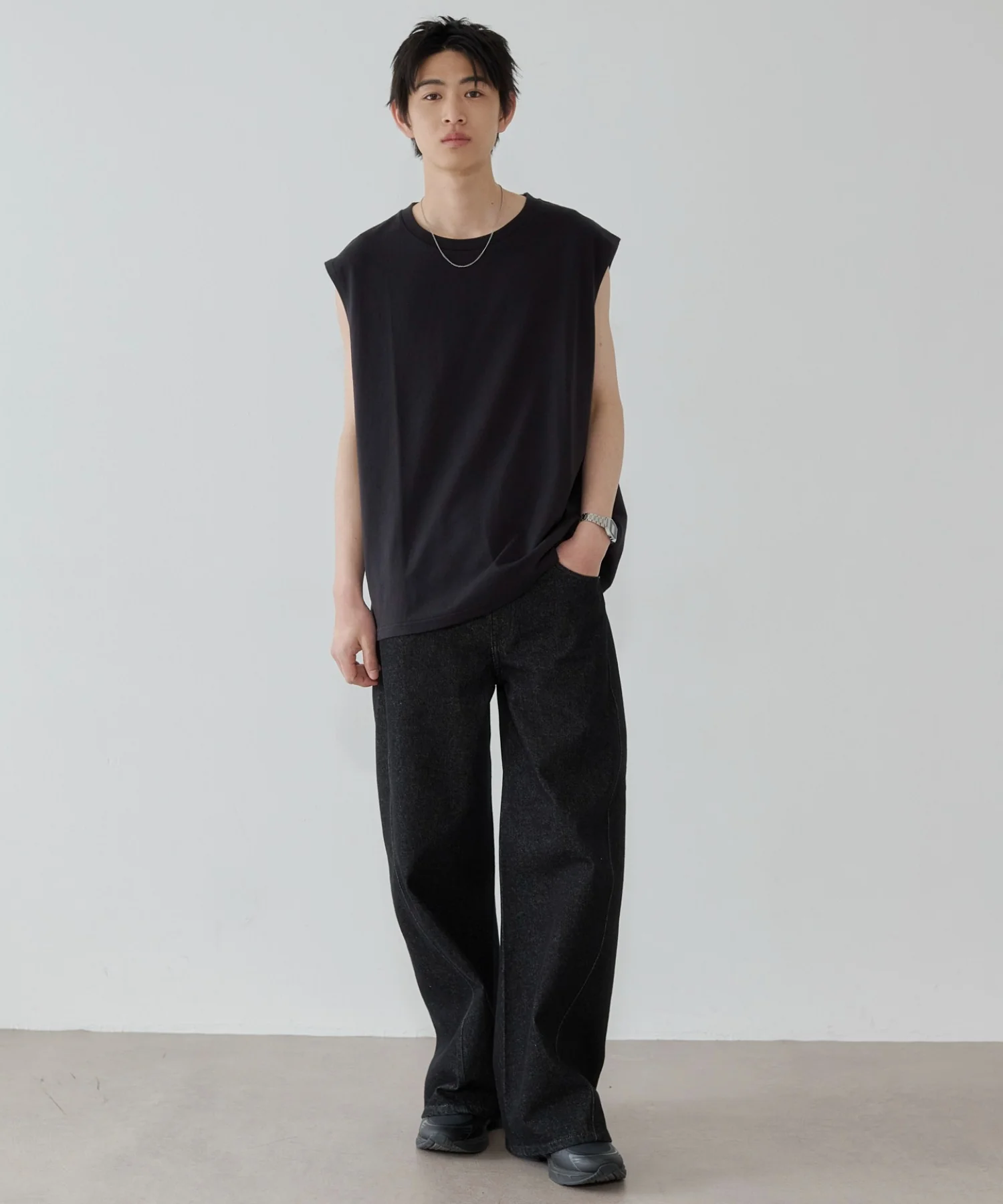 コットンクルーネックT（NS） - Image 7