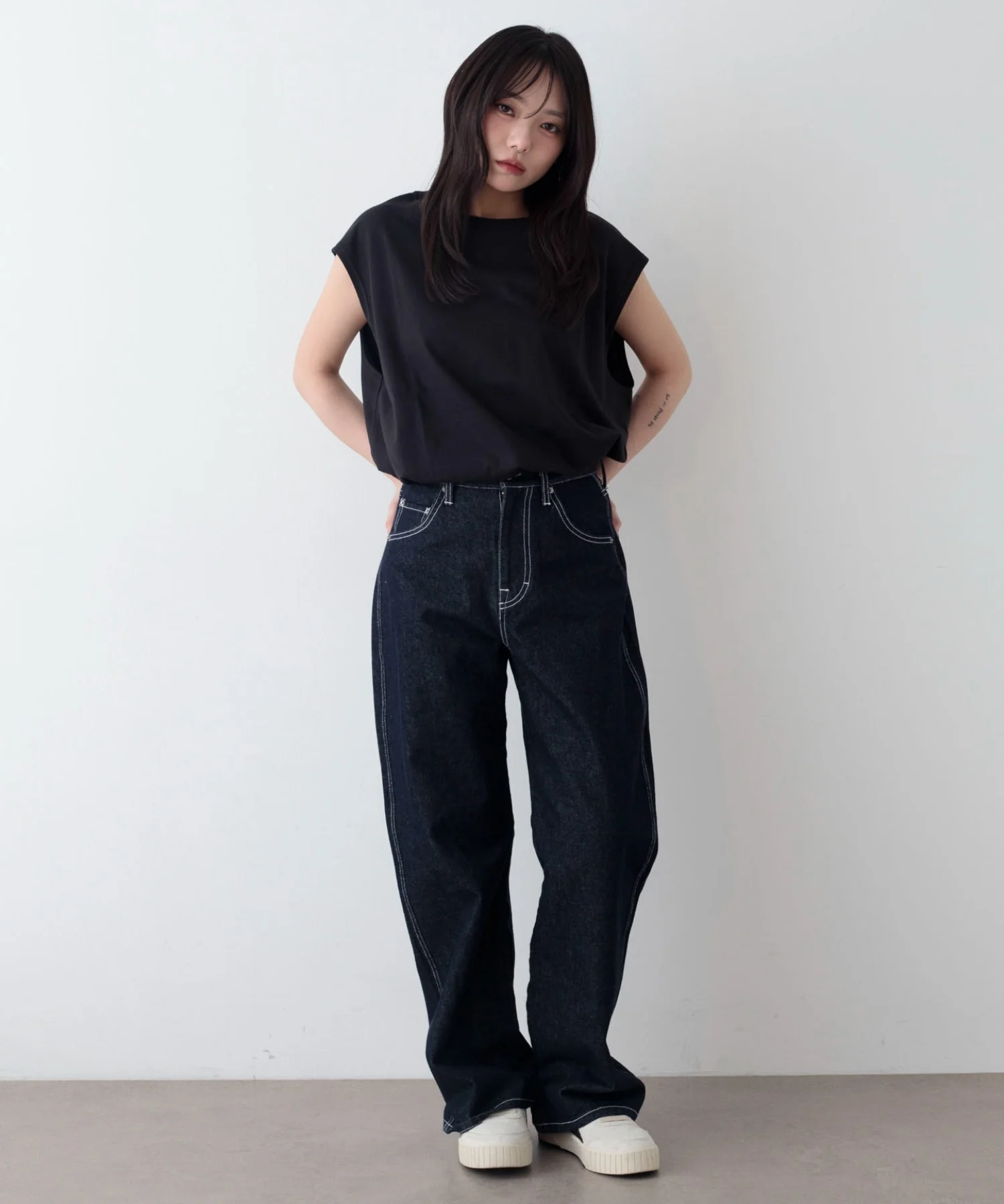 コットンクルーネックT（NS） - Image 8