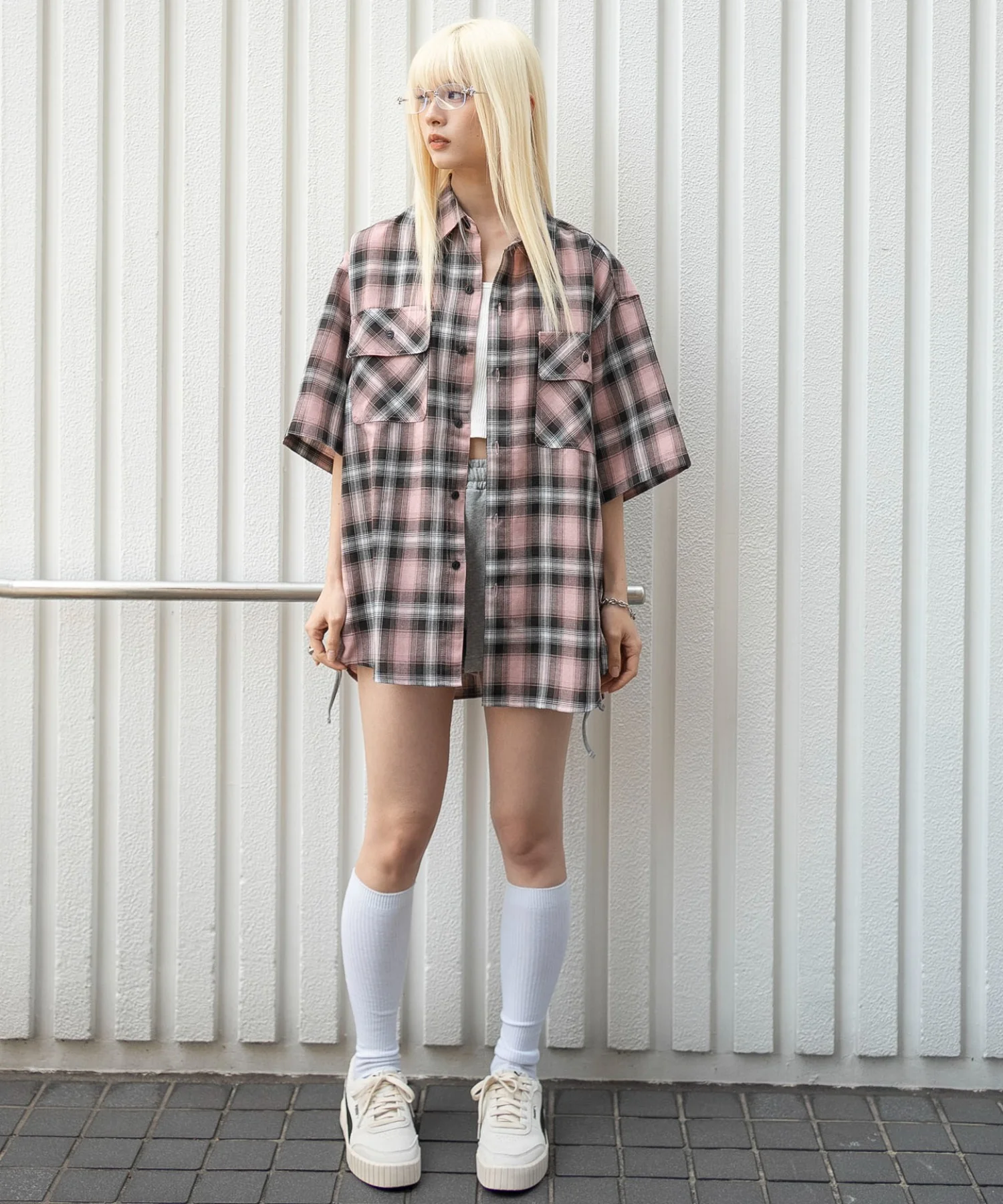 オンブレチェックシャツ（SS） - Image 12