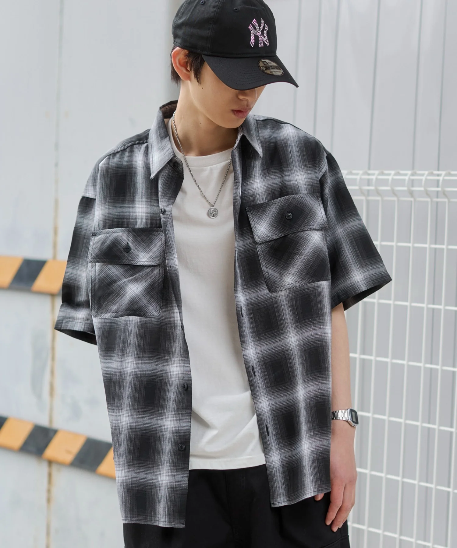 オンブレチェックシャツ（SS） - Image 21