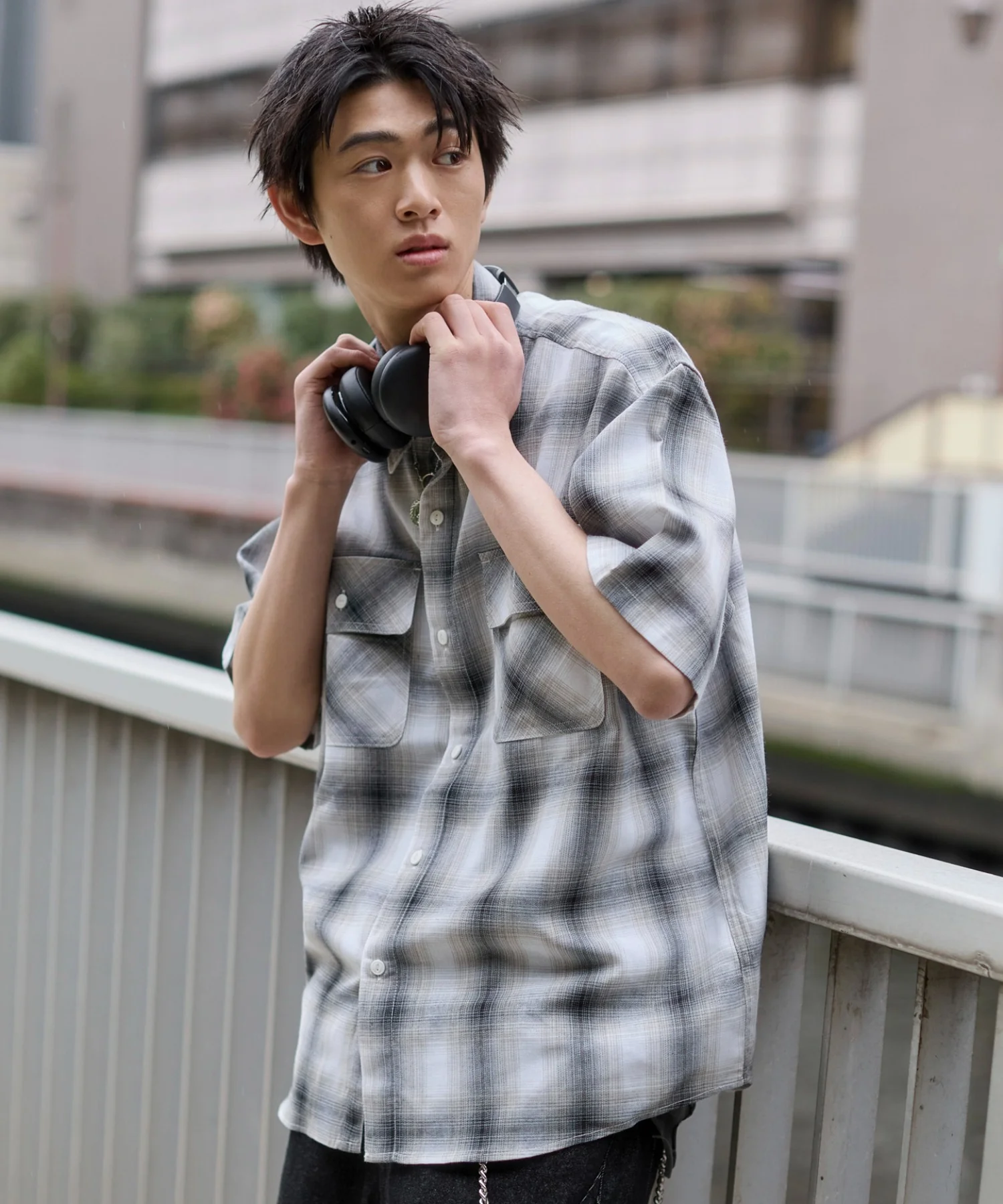 オンブレチェックシャツ（SS） - Image 31