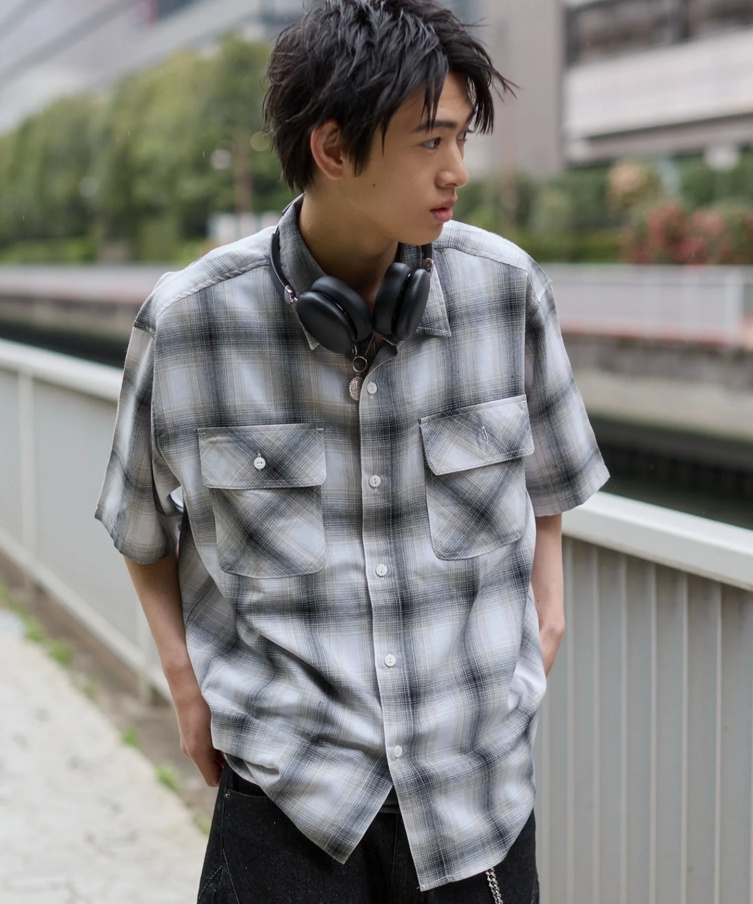 オンブレチェックシャツ（SS） - Image 32