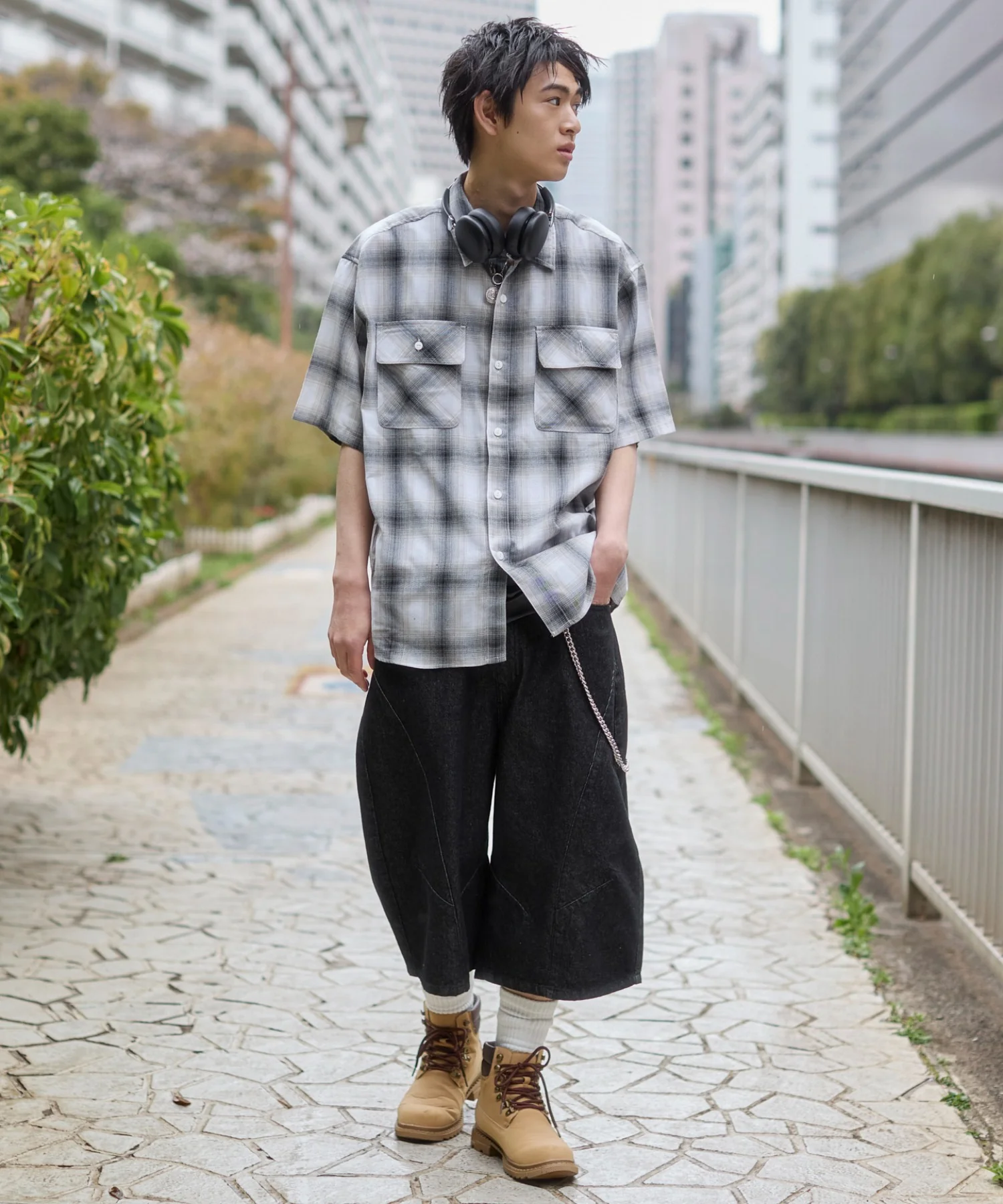 オンブレチェックシャツ（SS） - Image 33
