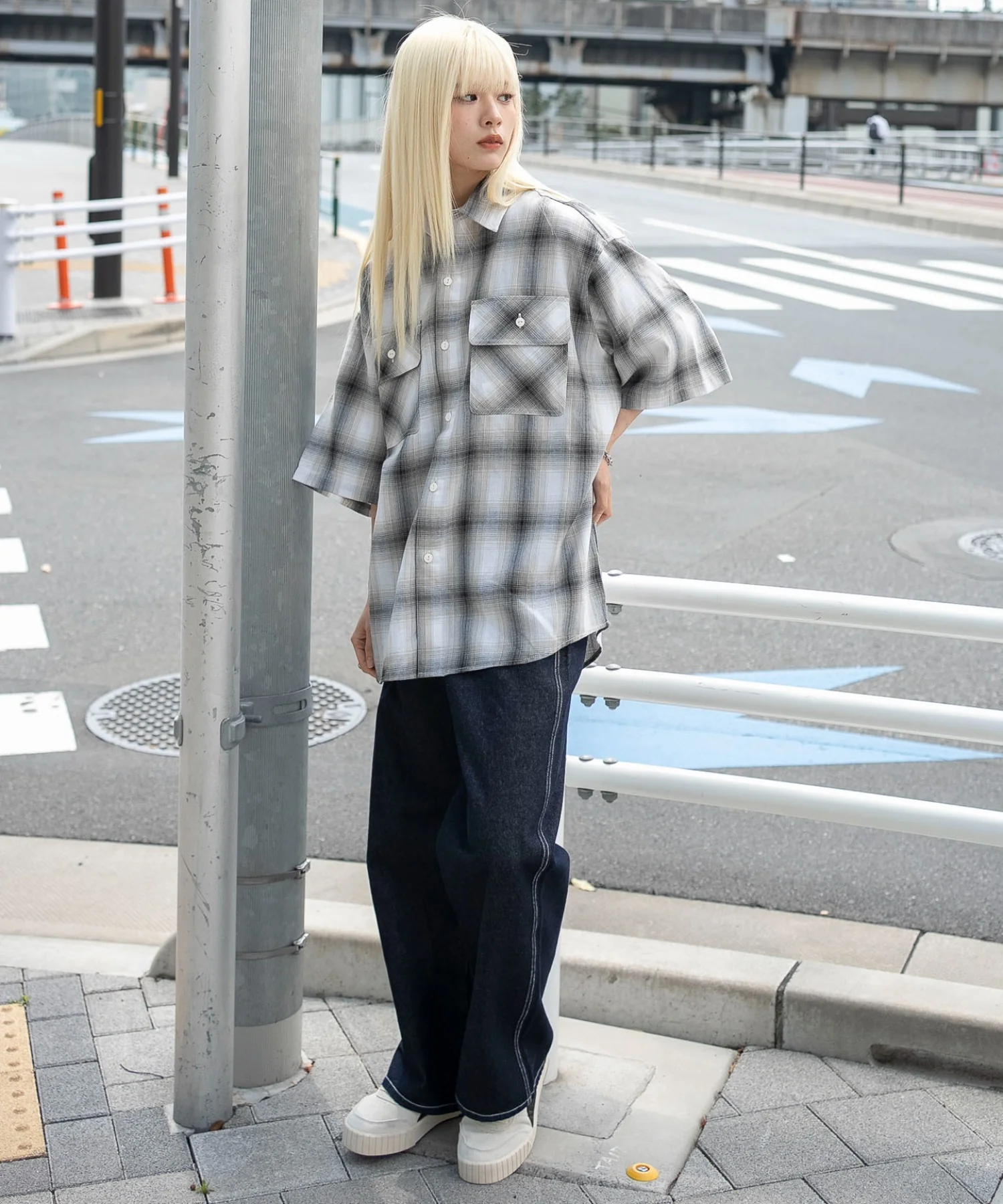 オンブレチェックシャツ（SS） - Image 39