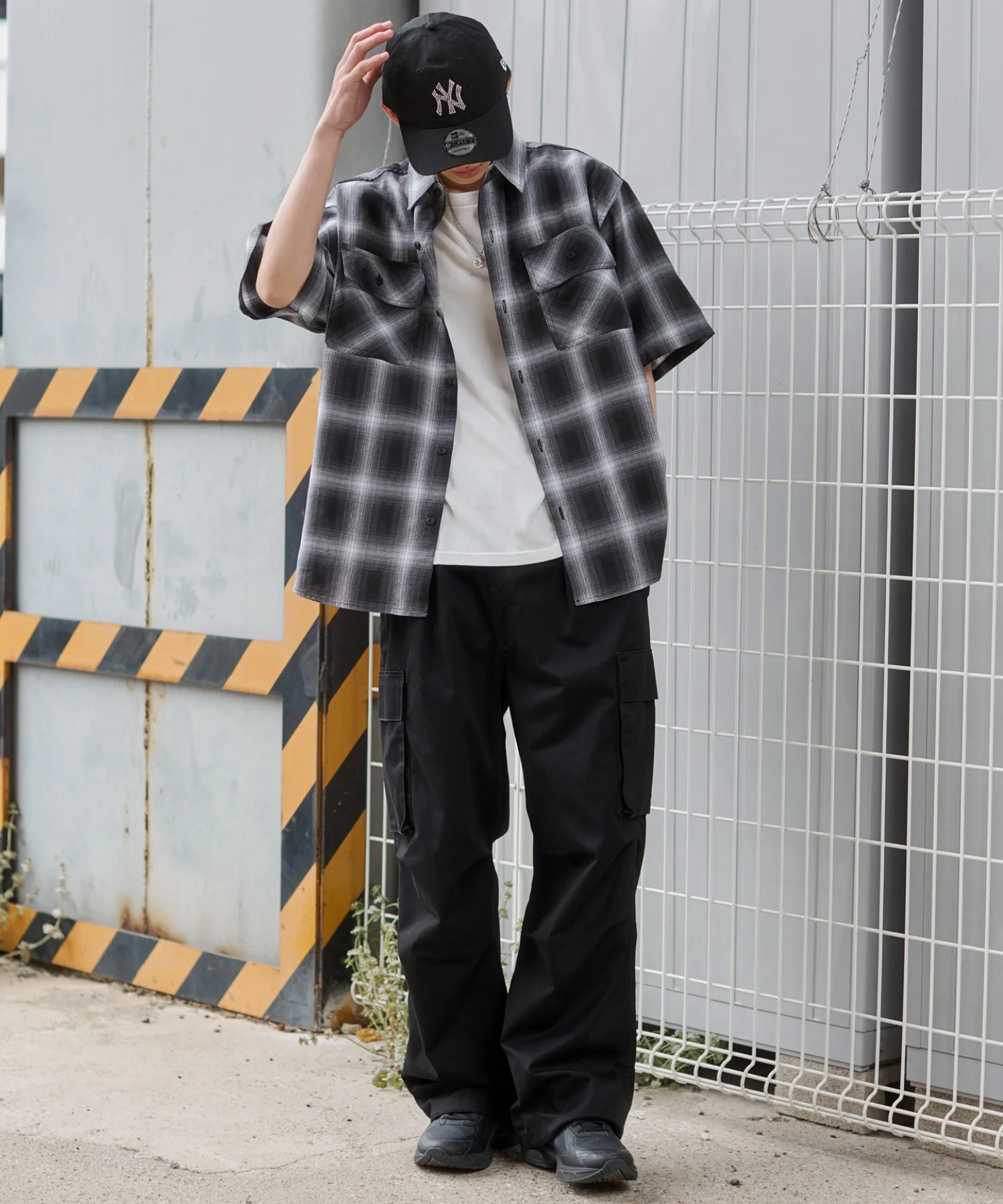 オンブレチェックシャツ（SS） - Image 7