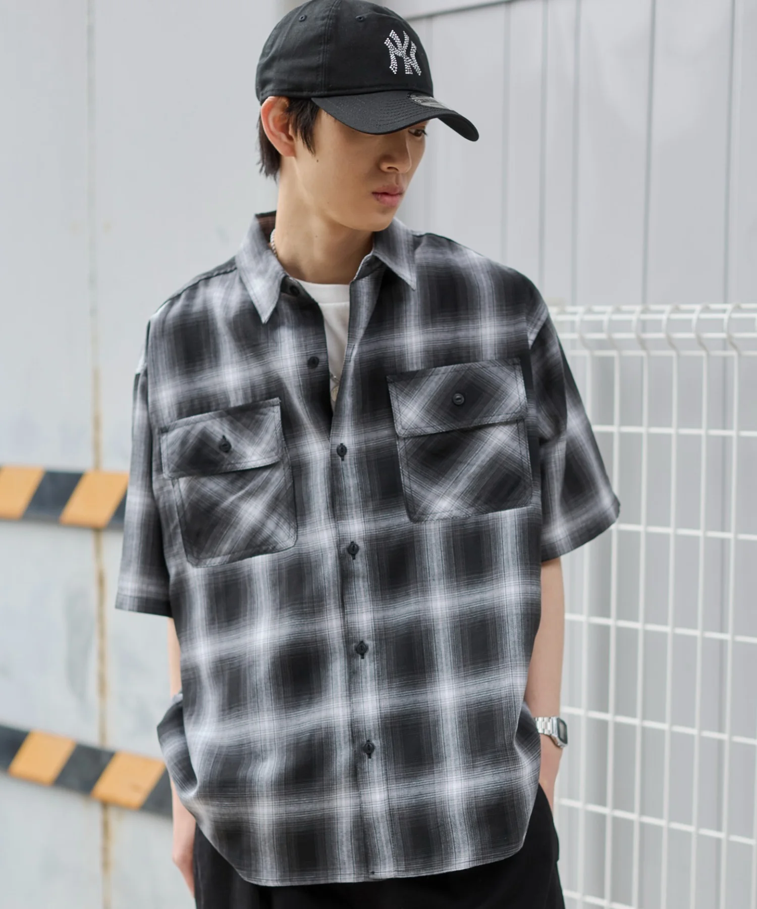 オンブレチェックシャツ（SS） - Image 73