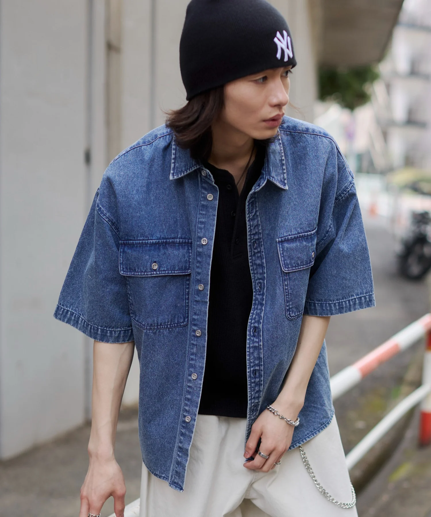 カラーデニムシャツ（SS） - Image 16