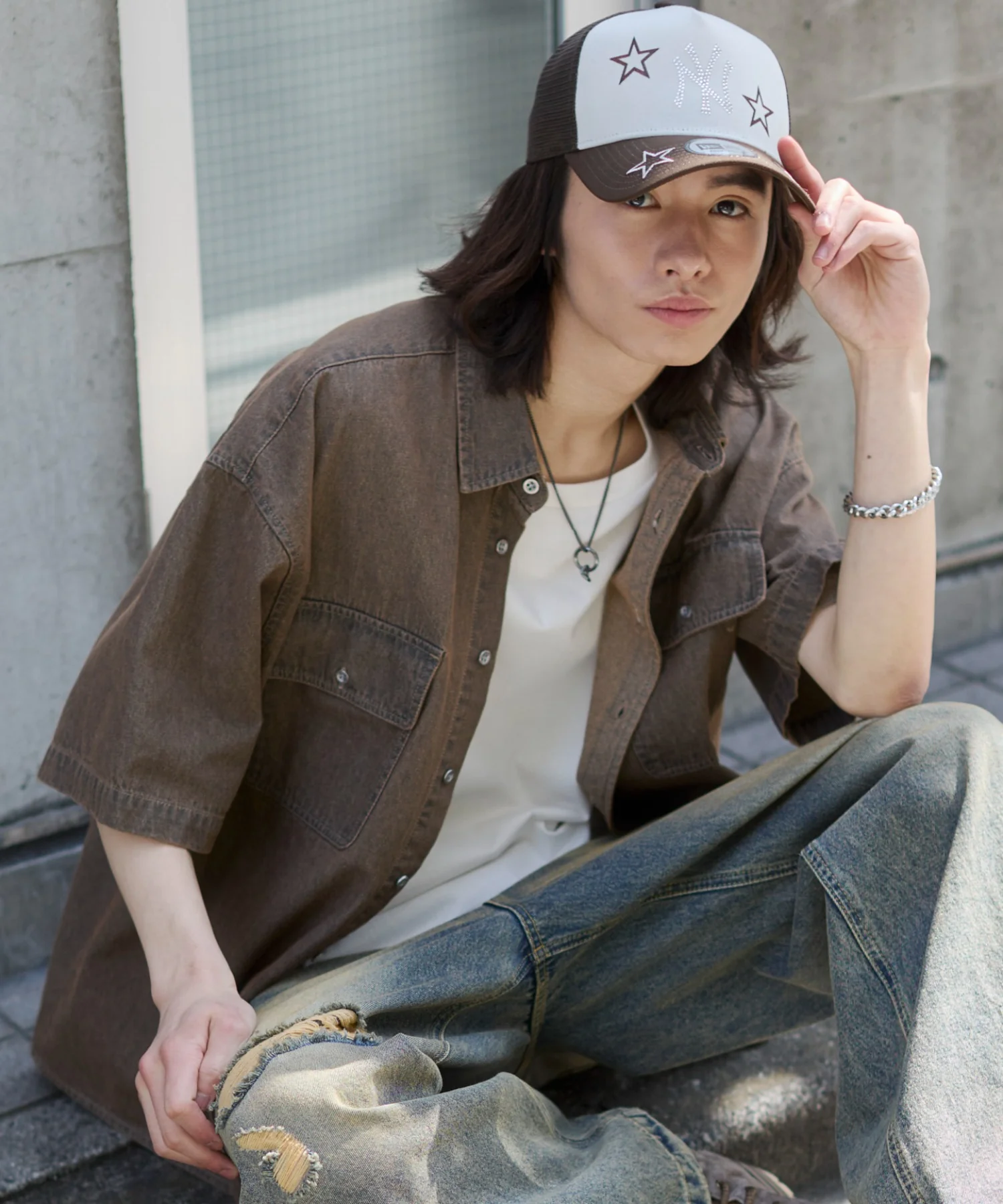 カラーデニムシャツ（SS） - Image 19