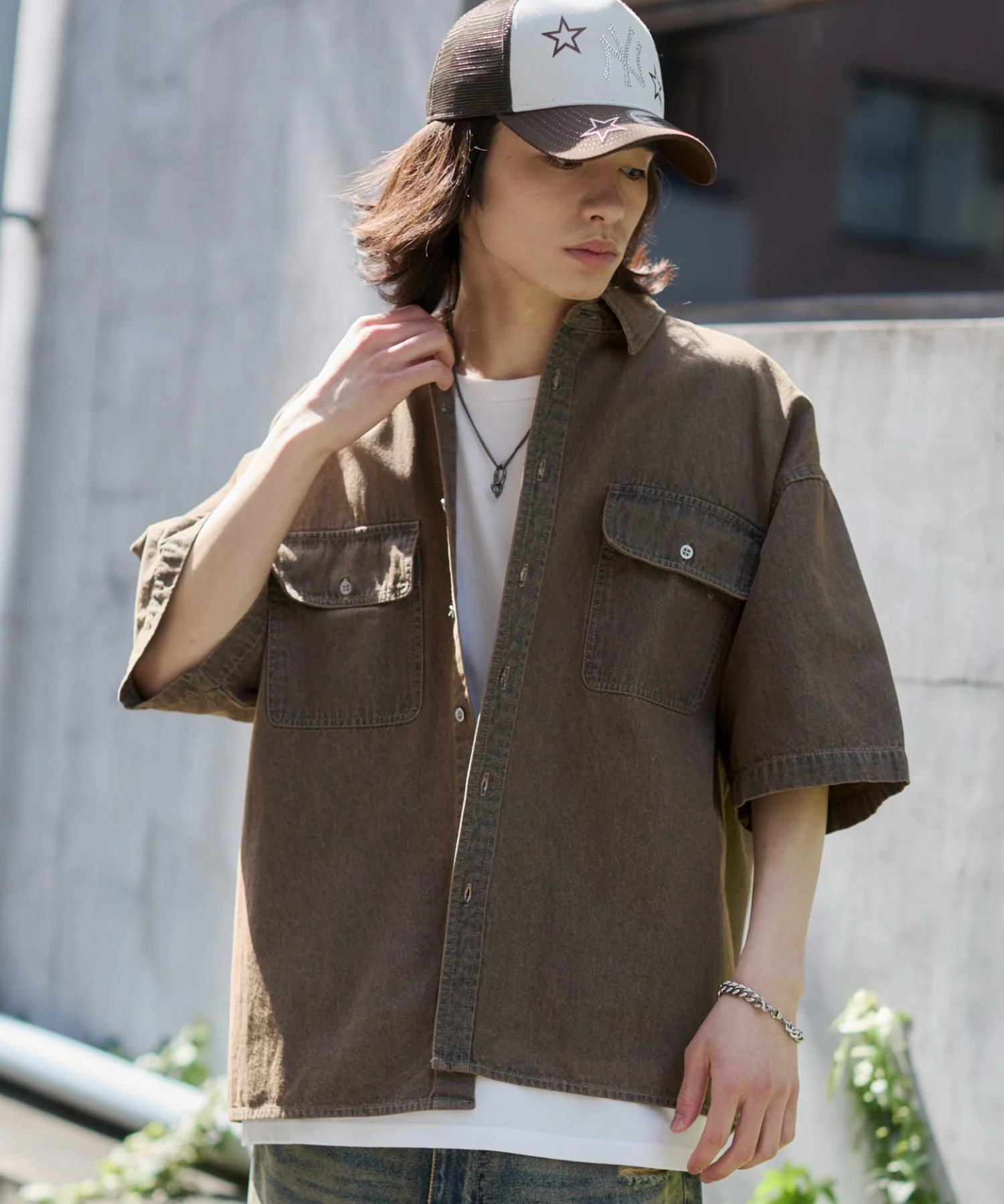 カラーデニムシャツ（SS） - Image 20