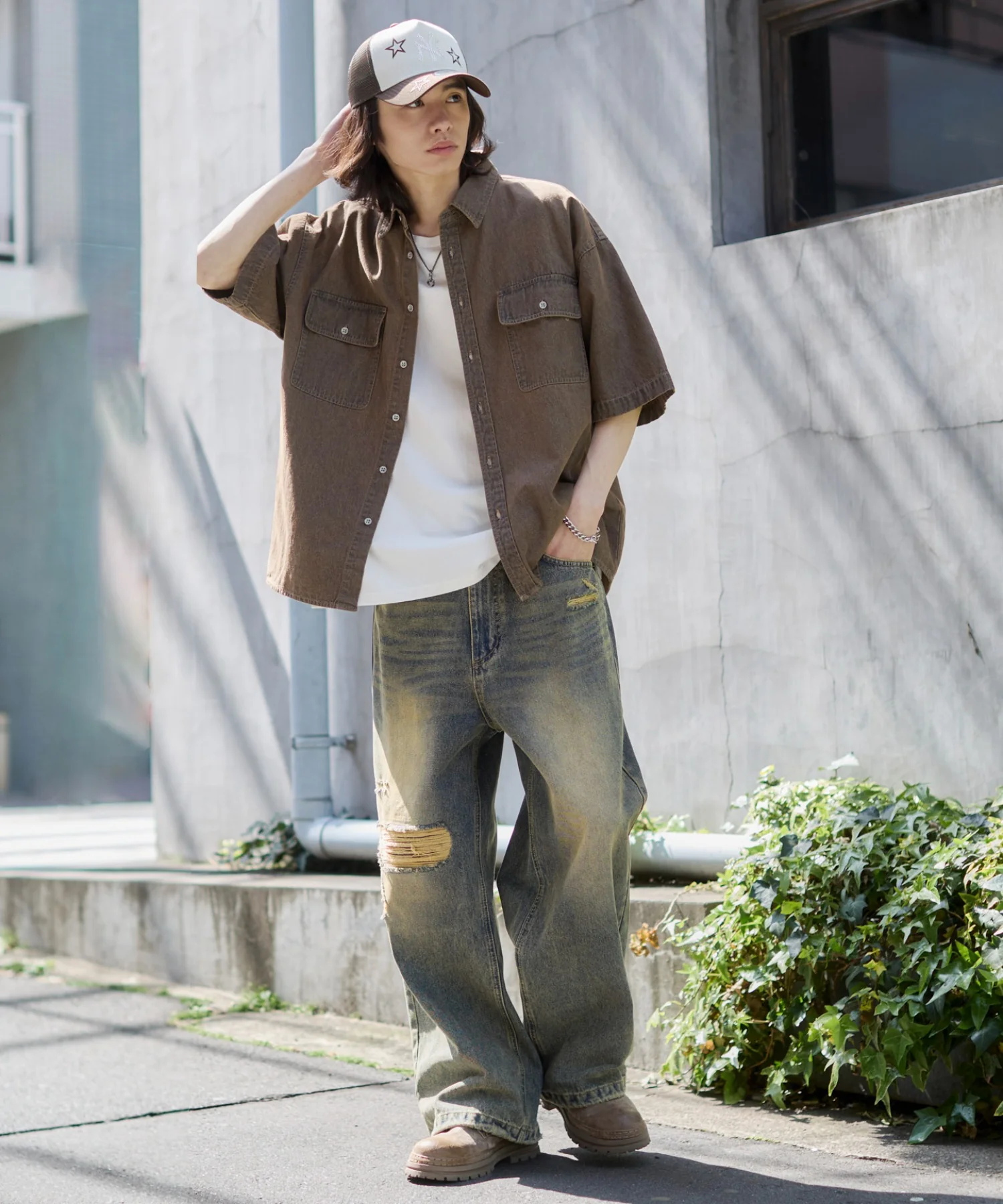 カラーデニムシャツ（SS） - Image 23