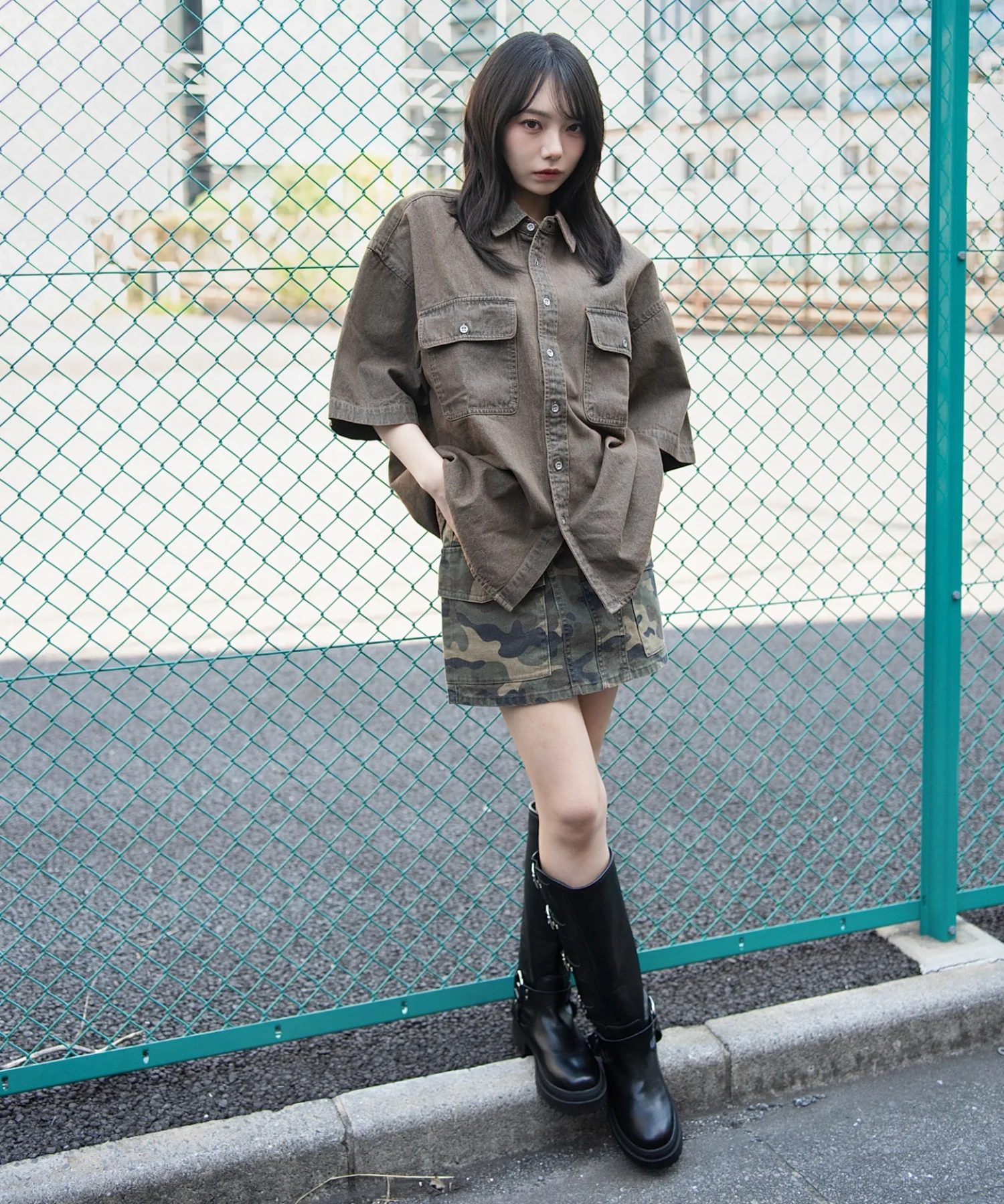 カラーデニムシャツ（SS） - Image 26