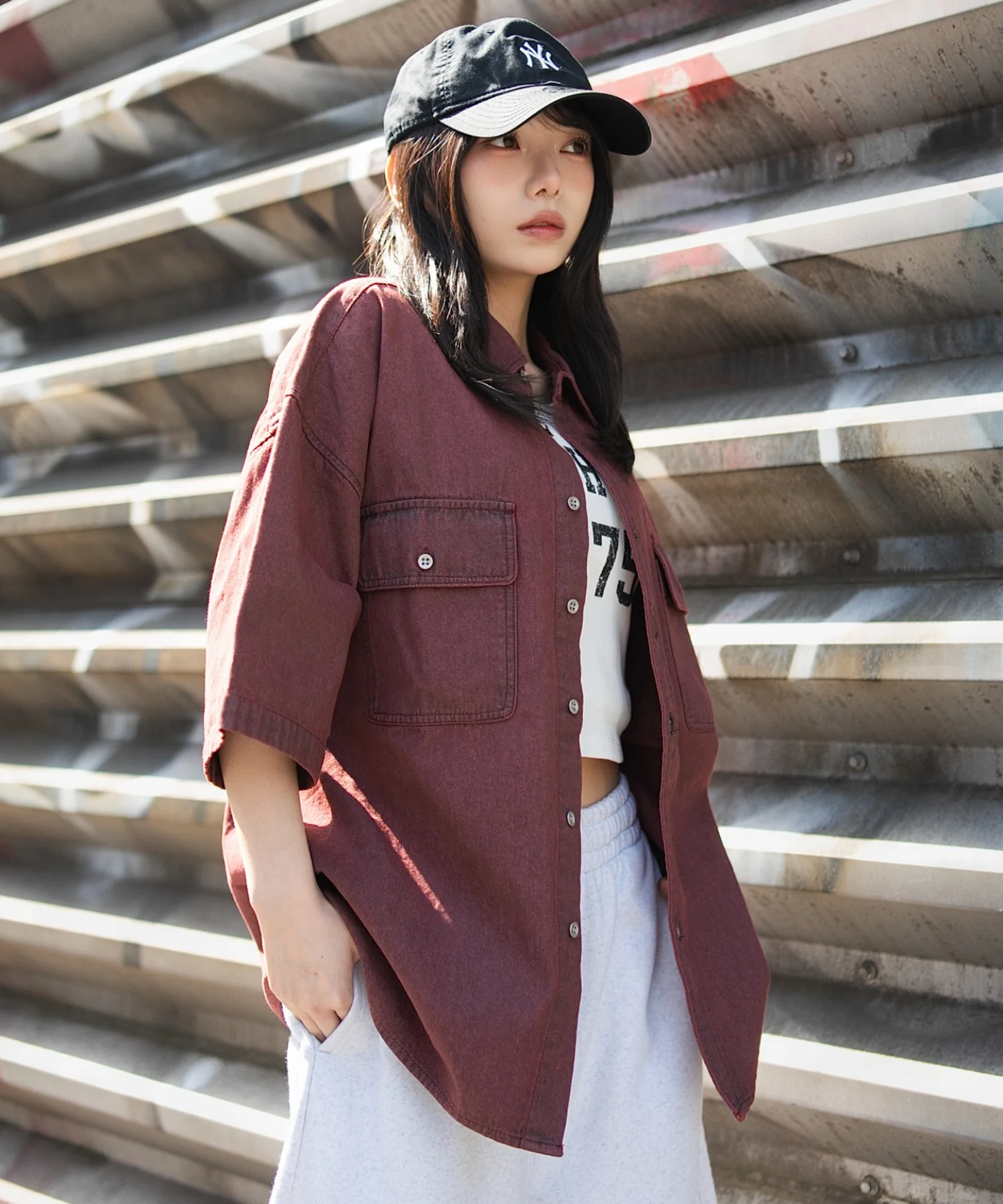 カラーデニムシャツ（SS） - Image 32