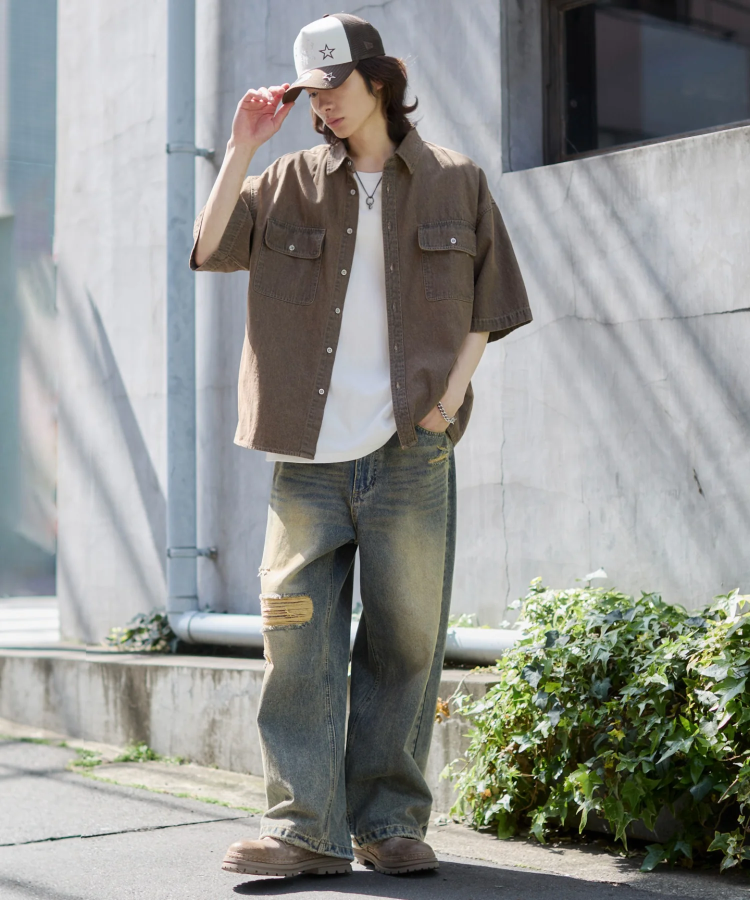 カラーデニムシャツ（SS） - Image 6