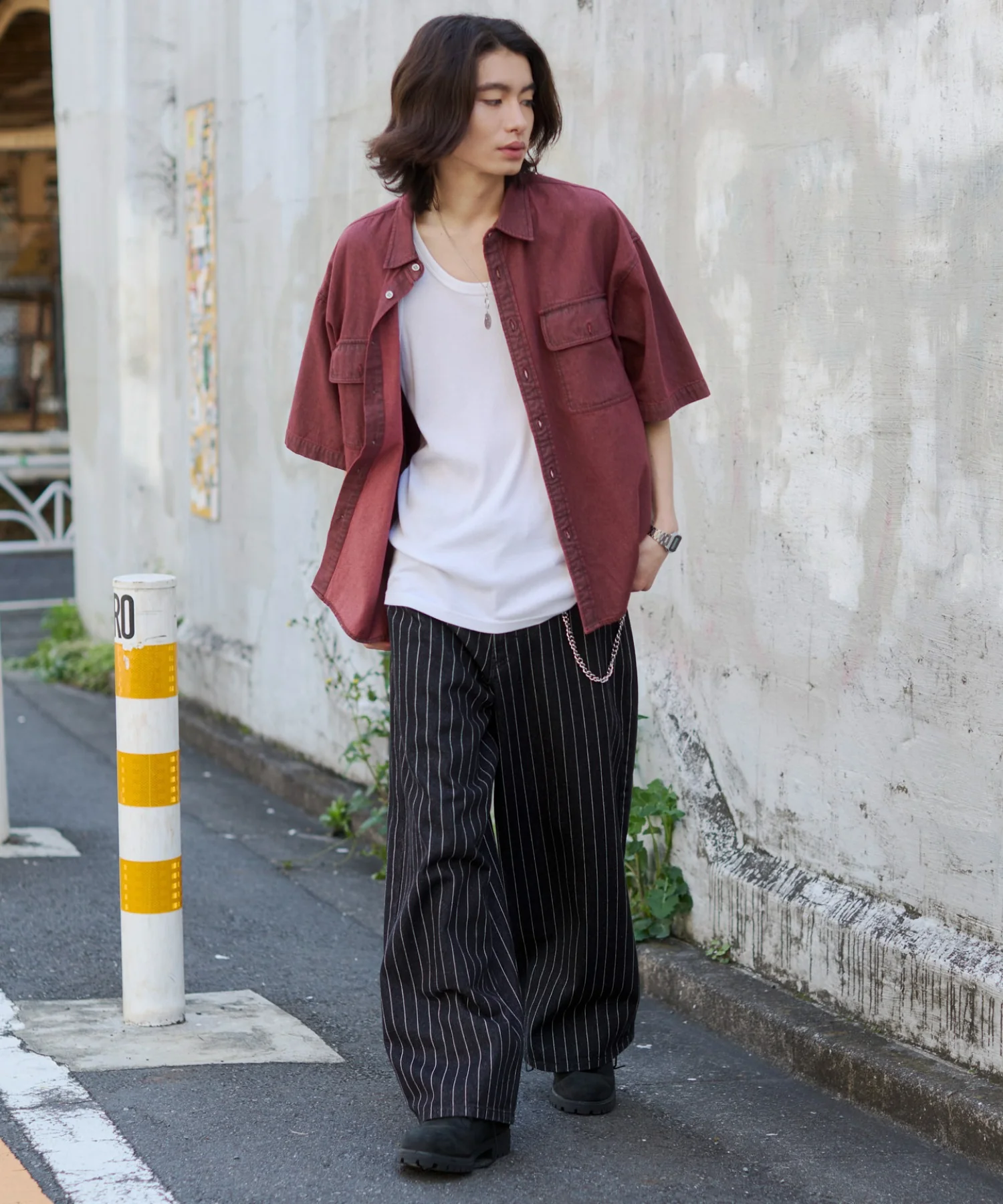 カラーデニムシャツ（SS） - Image 8
