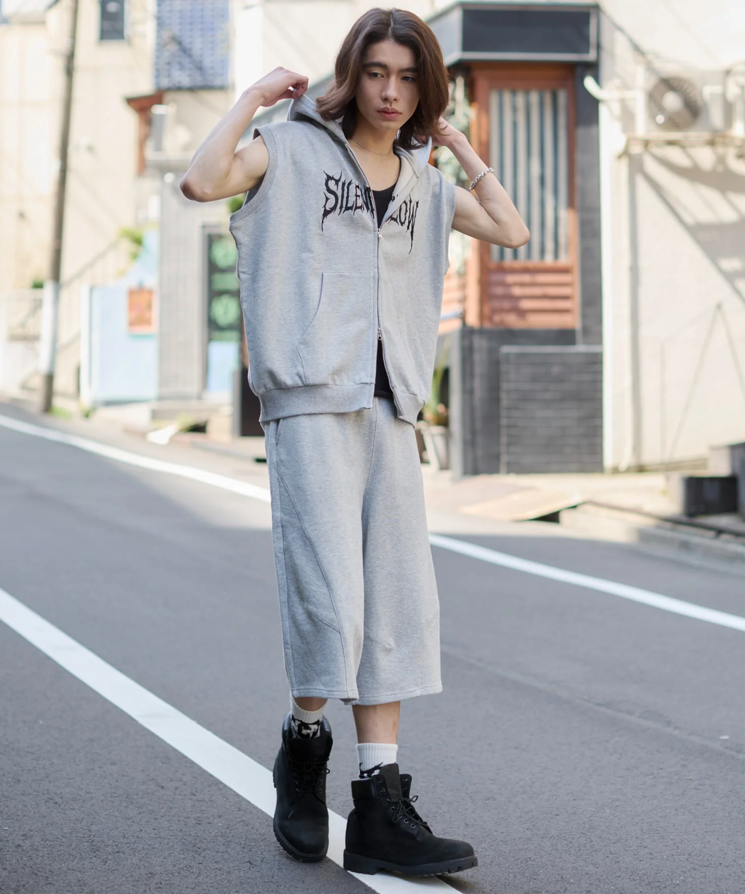 バルーンスウェットショーツ - Image 3