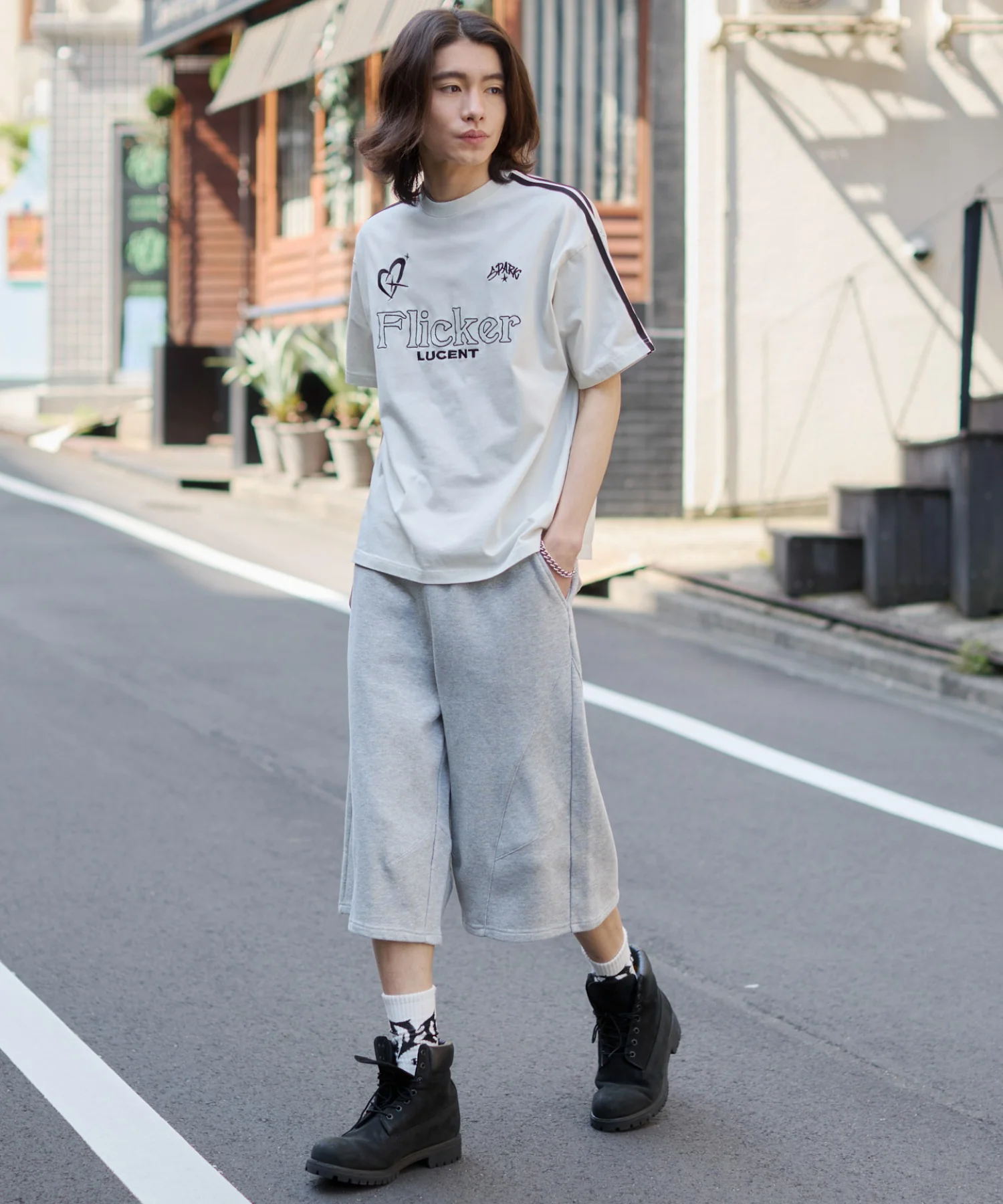 バルーンスウェットショーツ - Image 4