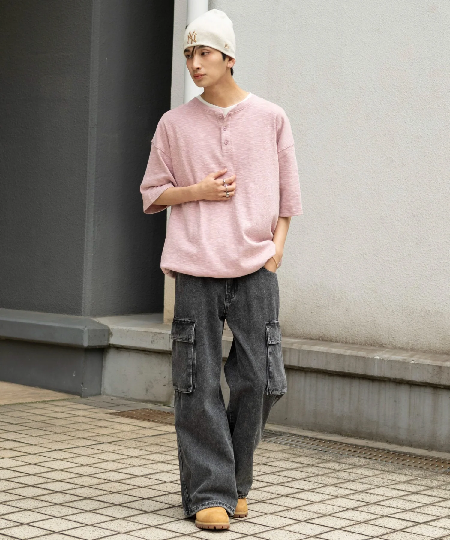 スラブヘンリーネックT（SS） - Image 4