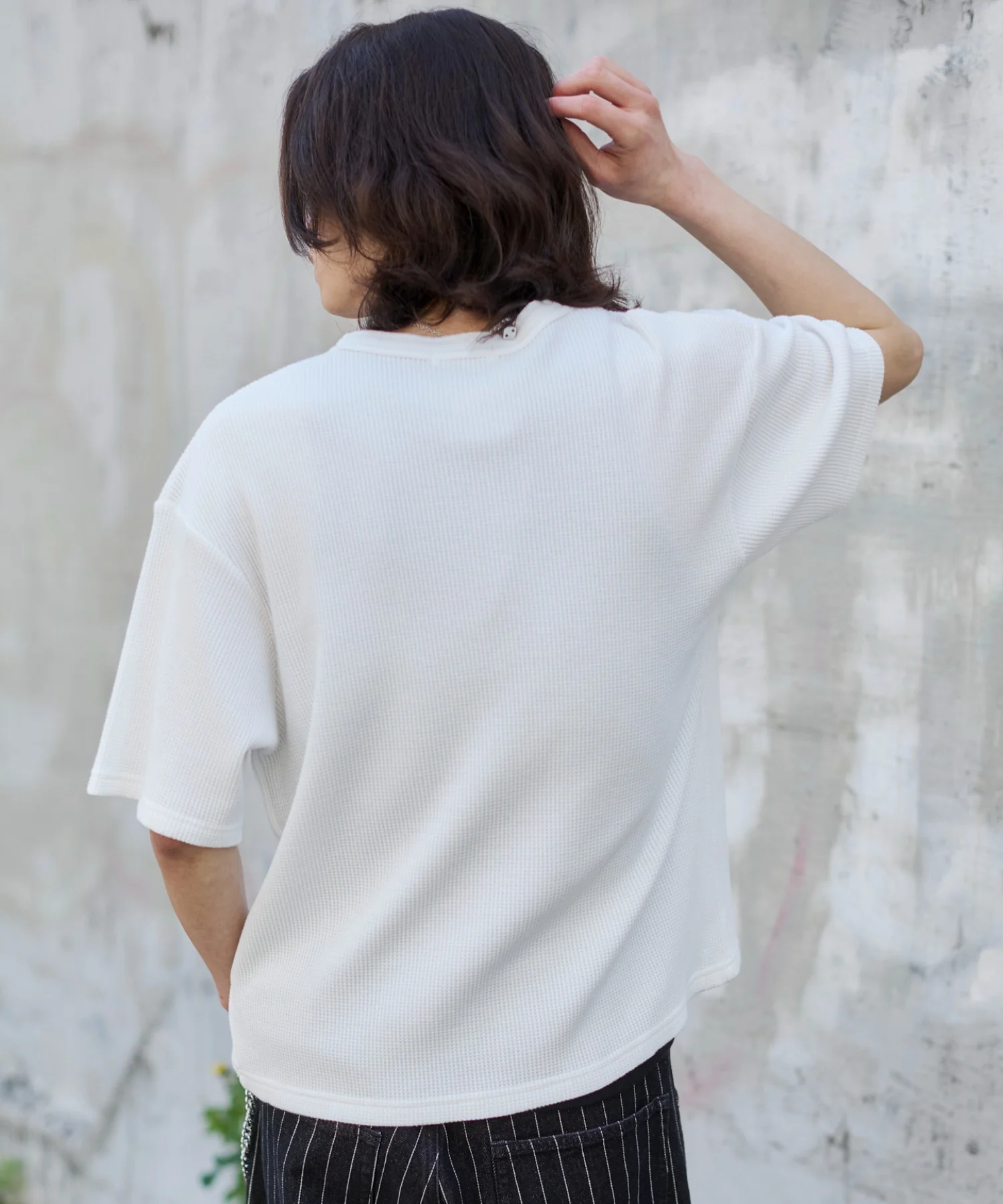 ワッフルヘンリーネックT（SS） - Image 15