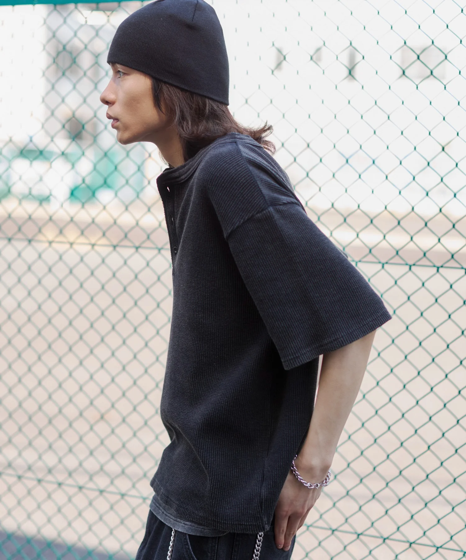 ワッフルヘンリーネックT（SS） - Image 23
