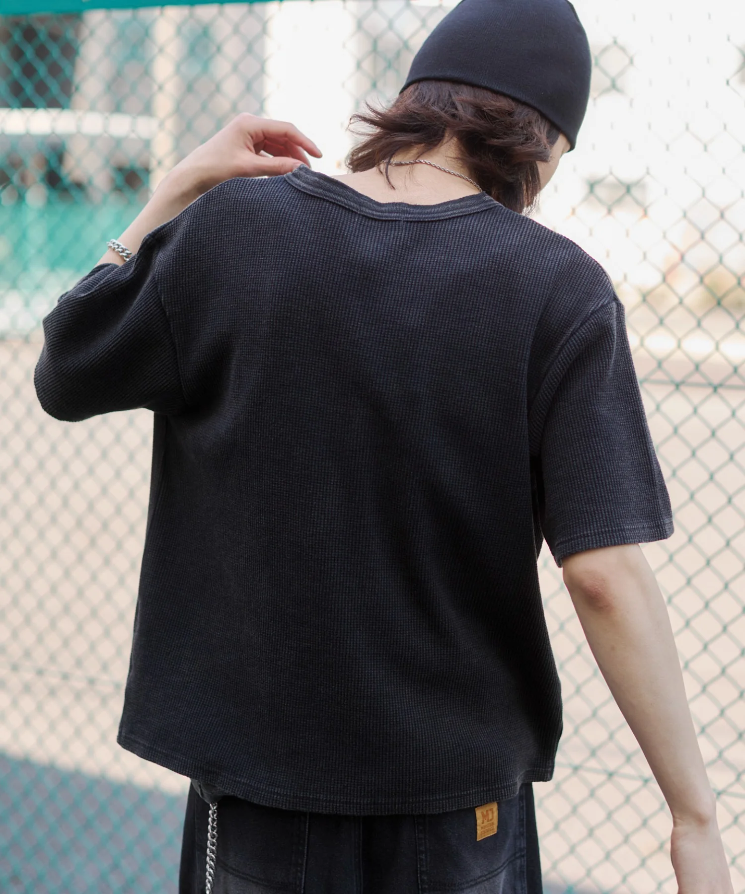 ワッフルヘンリーネックT（SS） - Image 24