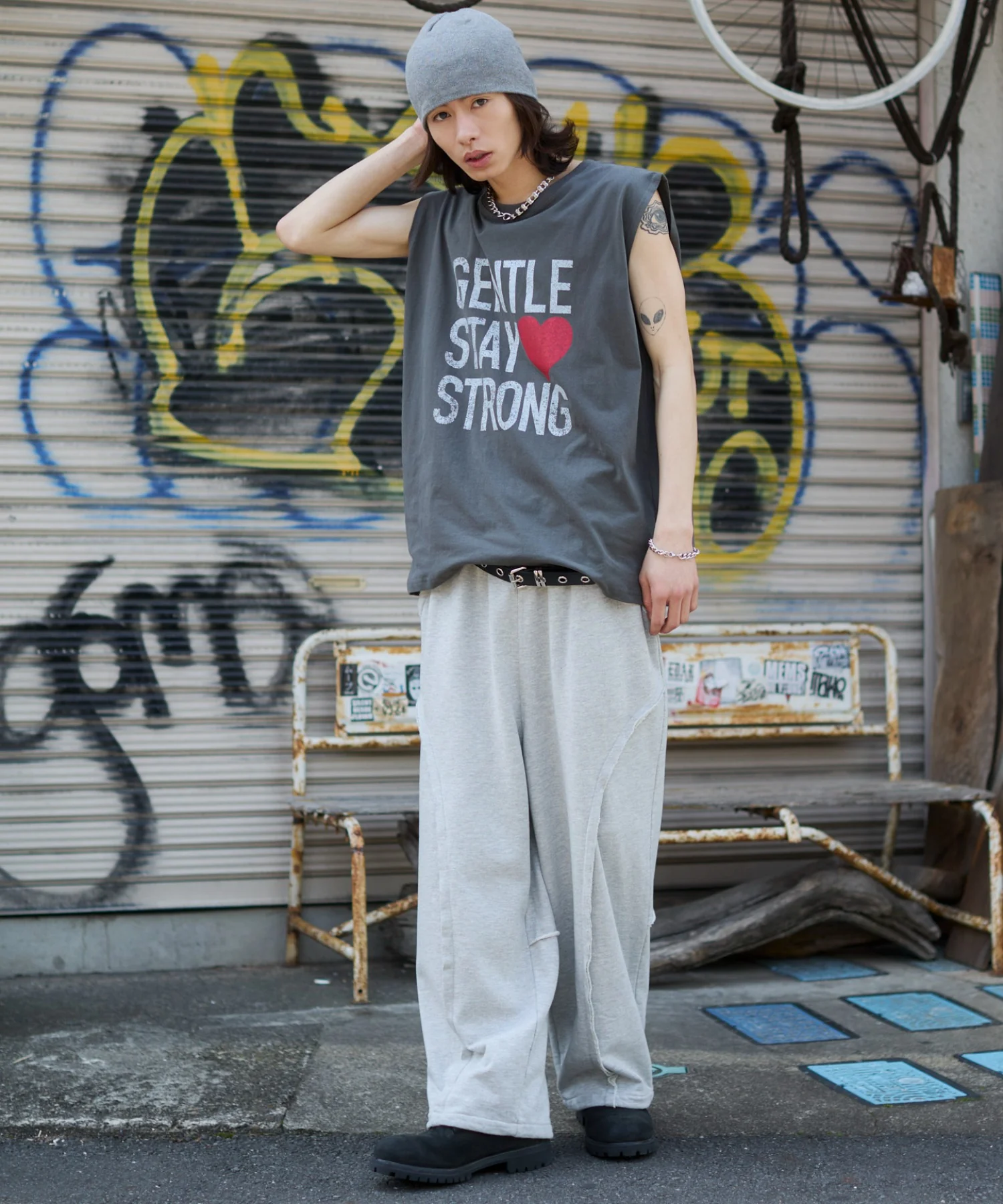 グラフィックBIGノースリーブ - Image 25