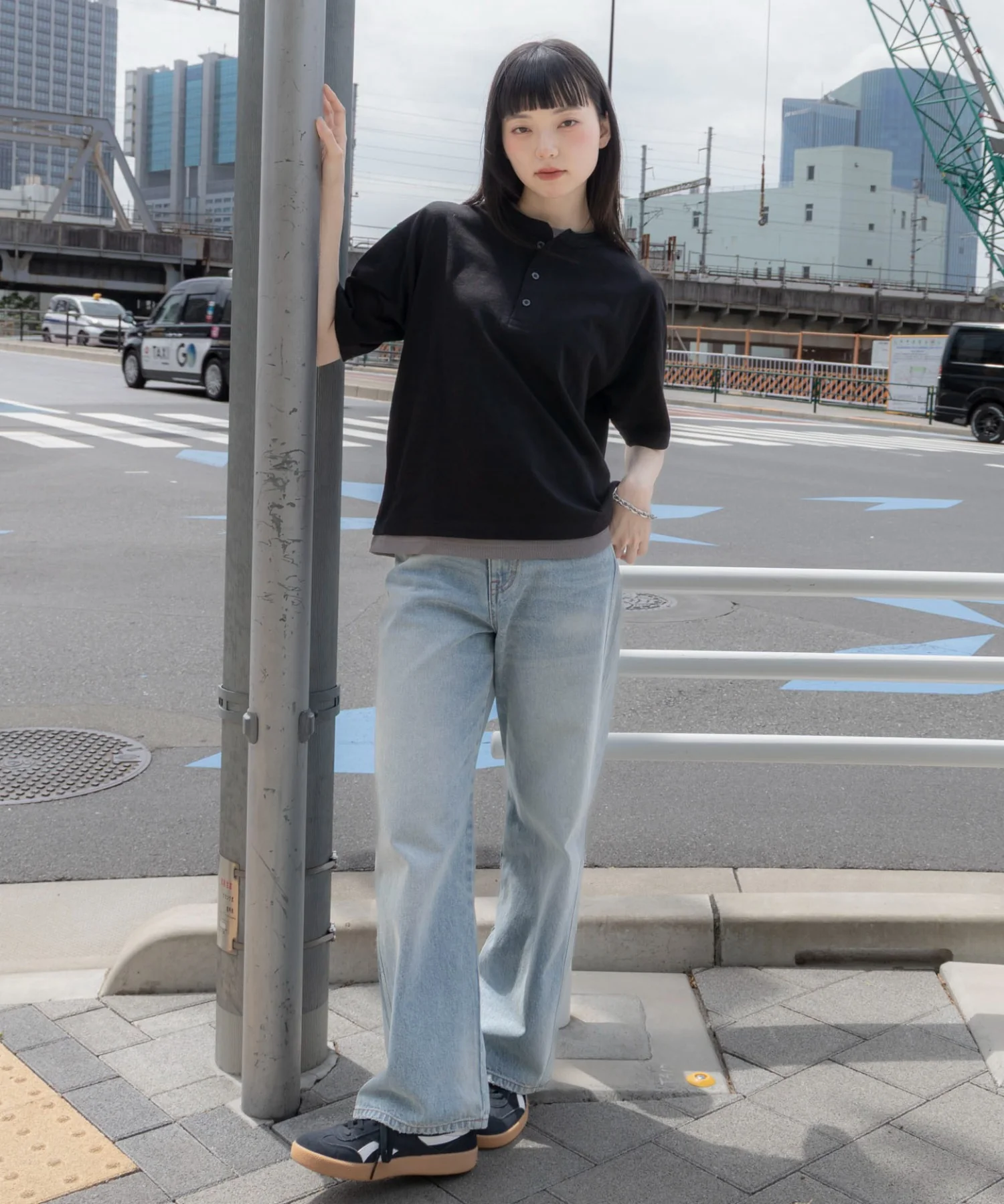 フェイクレイヤードヘンリーネックT（SS） - Image 23