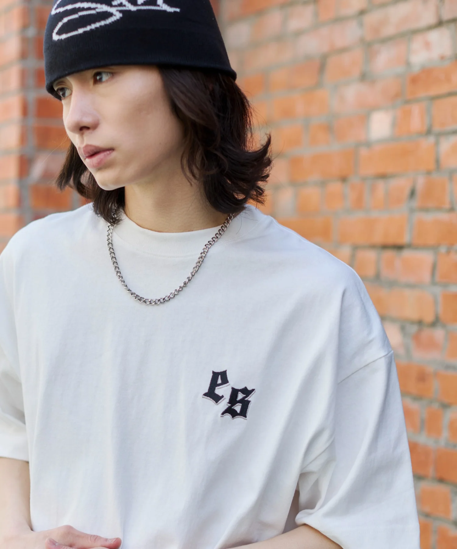 アクセ付きストレートライングラフィックT(SS) - Image 12