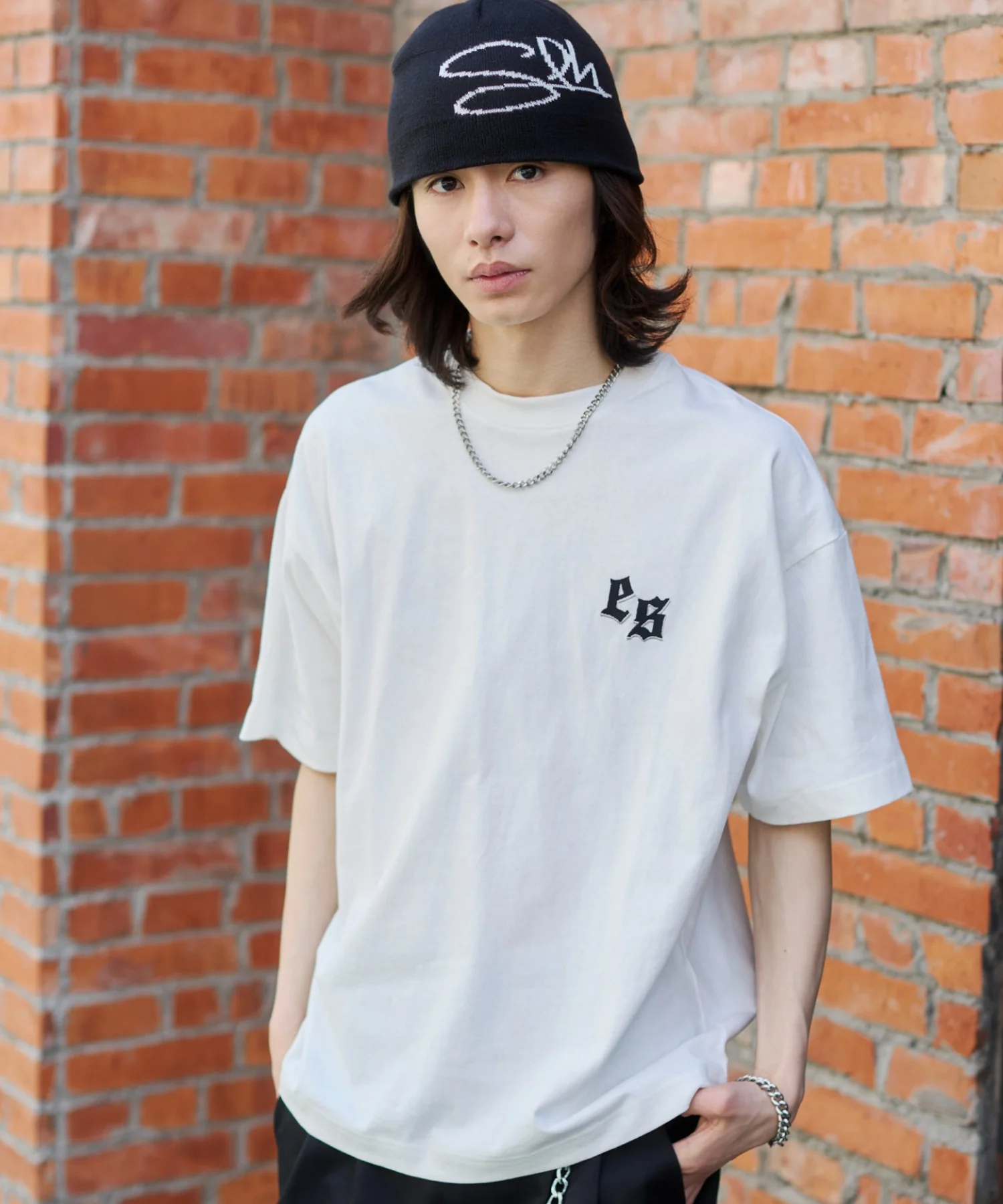 アクセ付きストレートライングラフィックT(SS) - Image 15