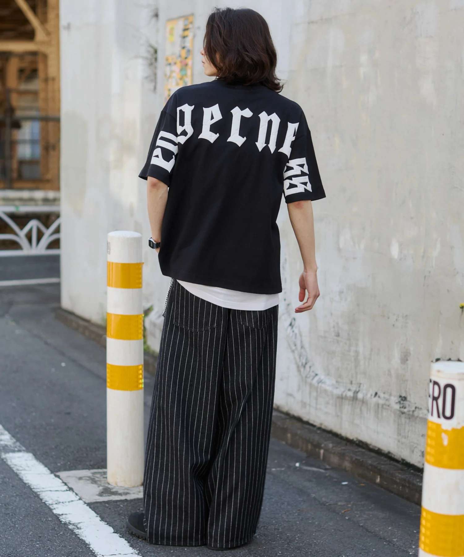 アクセ付きストレートライングラフィックT(SS) - Image 23