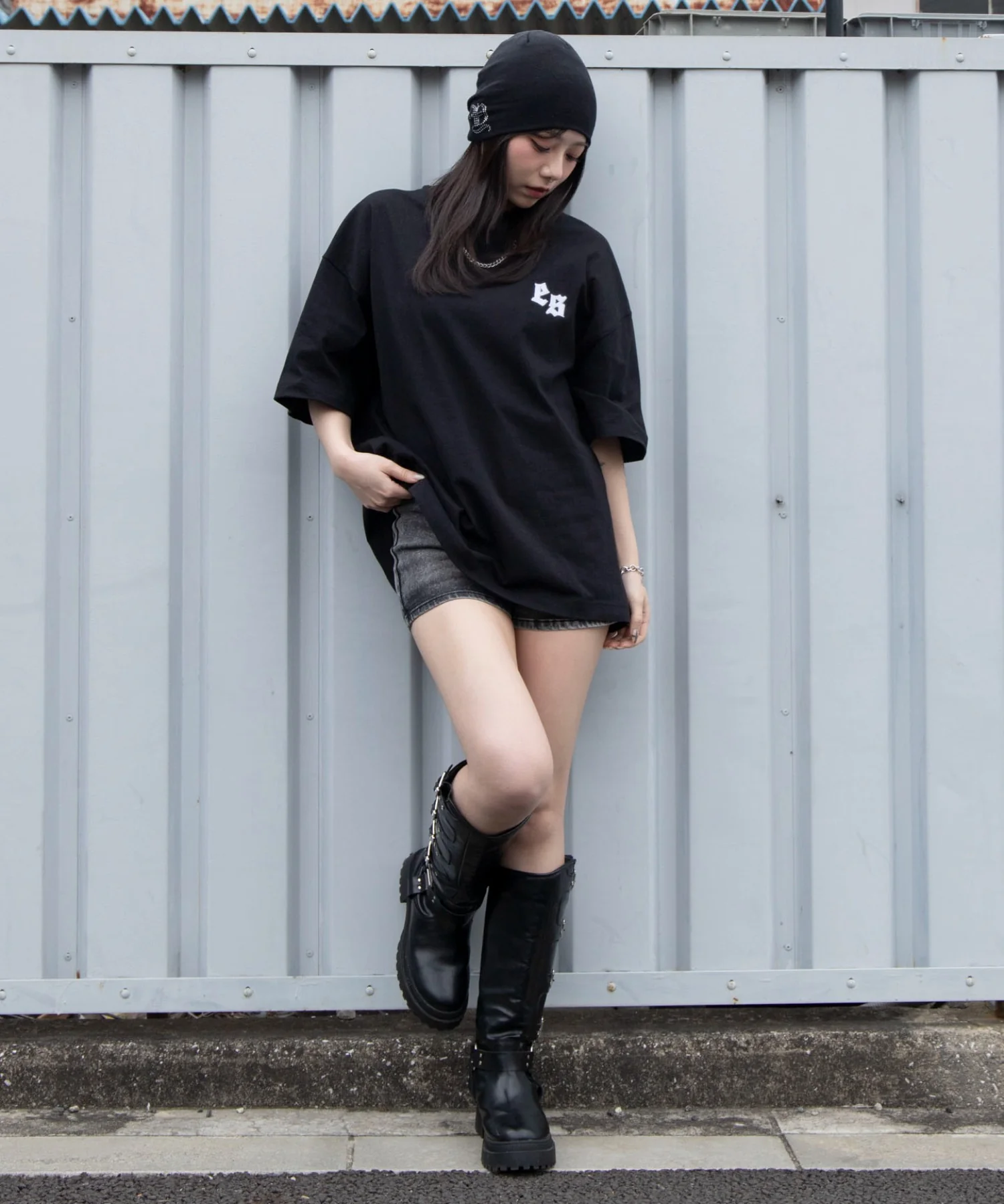 アクセ付きストレートライングラフィックT(SS) - Image 27